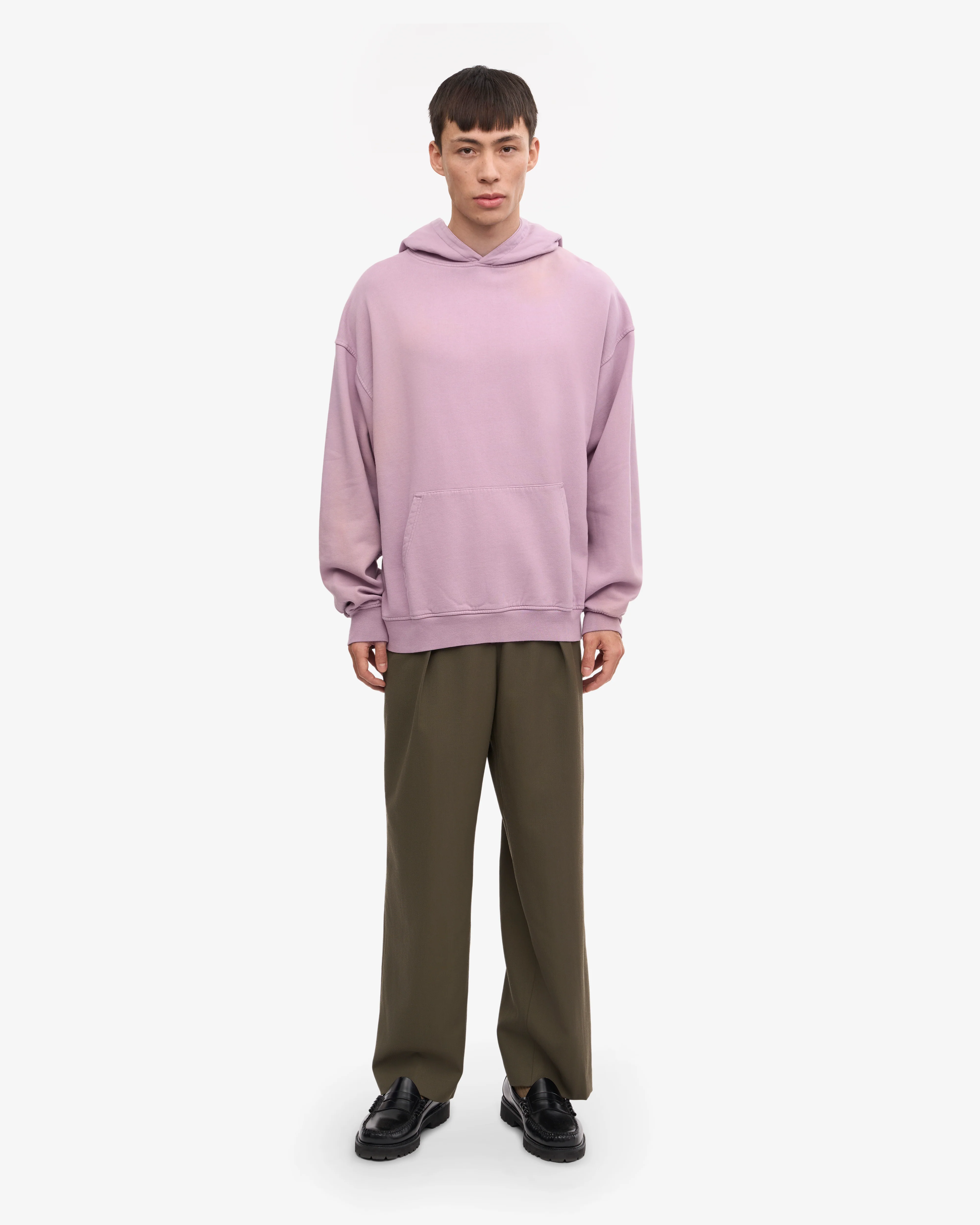 Organic Oversized Hood - Pearly Purple