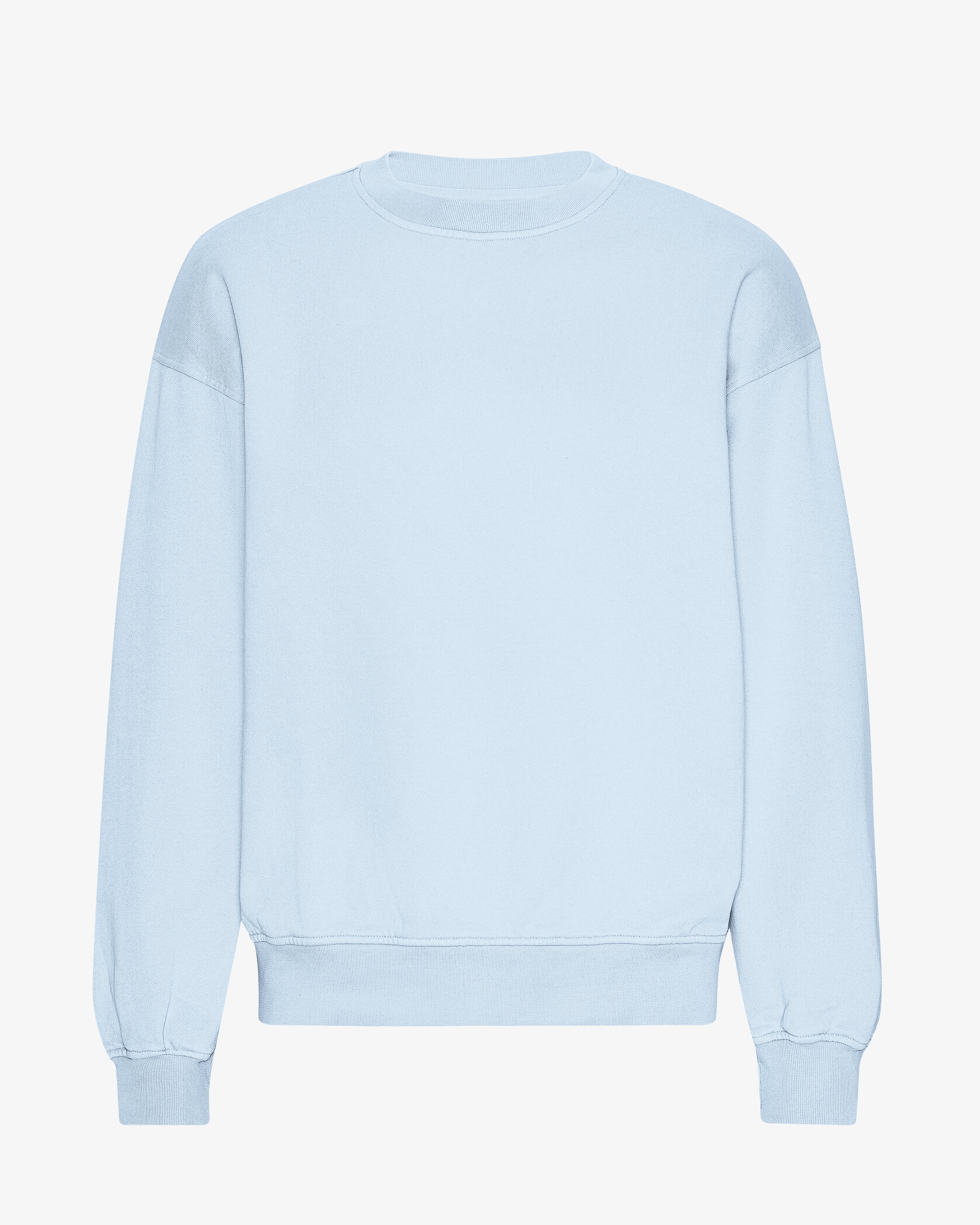 Organic Oversized Crew - Polar Blue