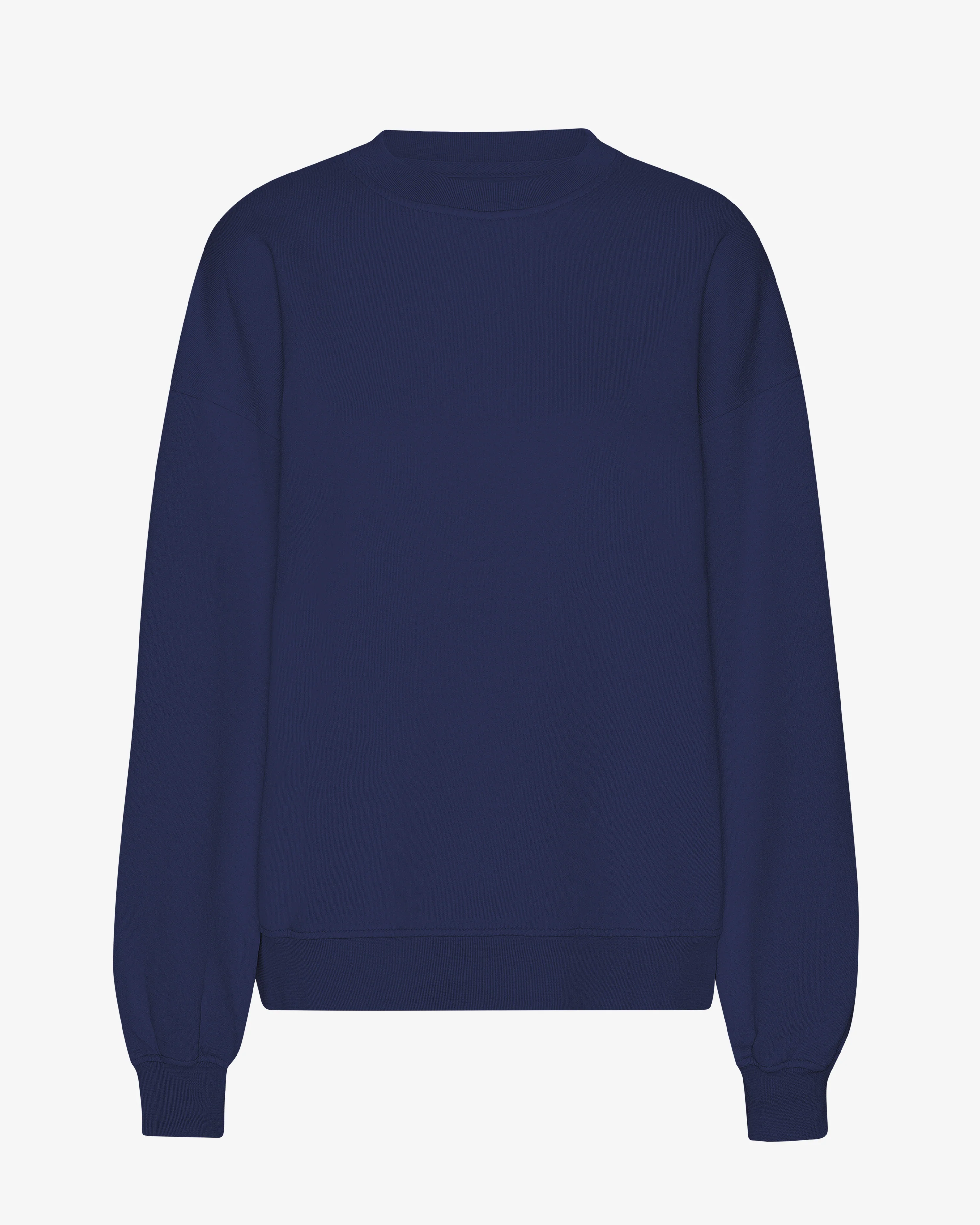 Organic Oversized Crew - Marine Blue