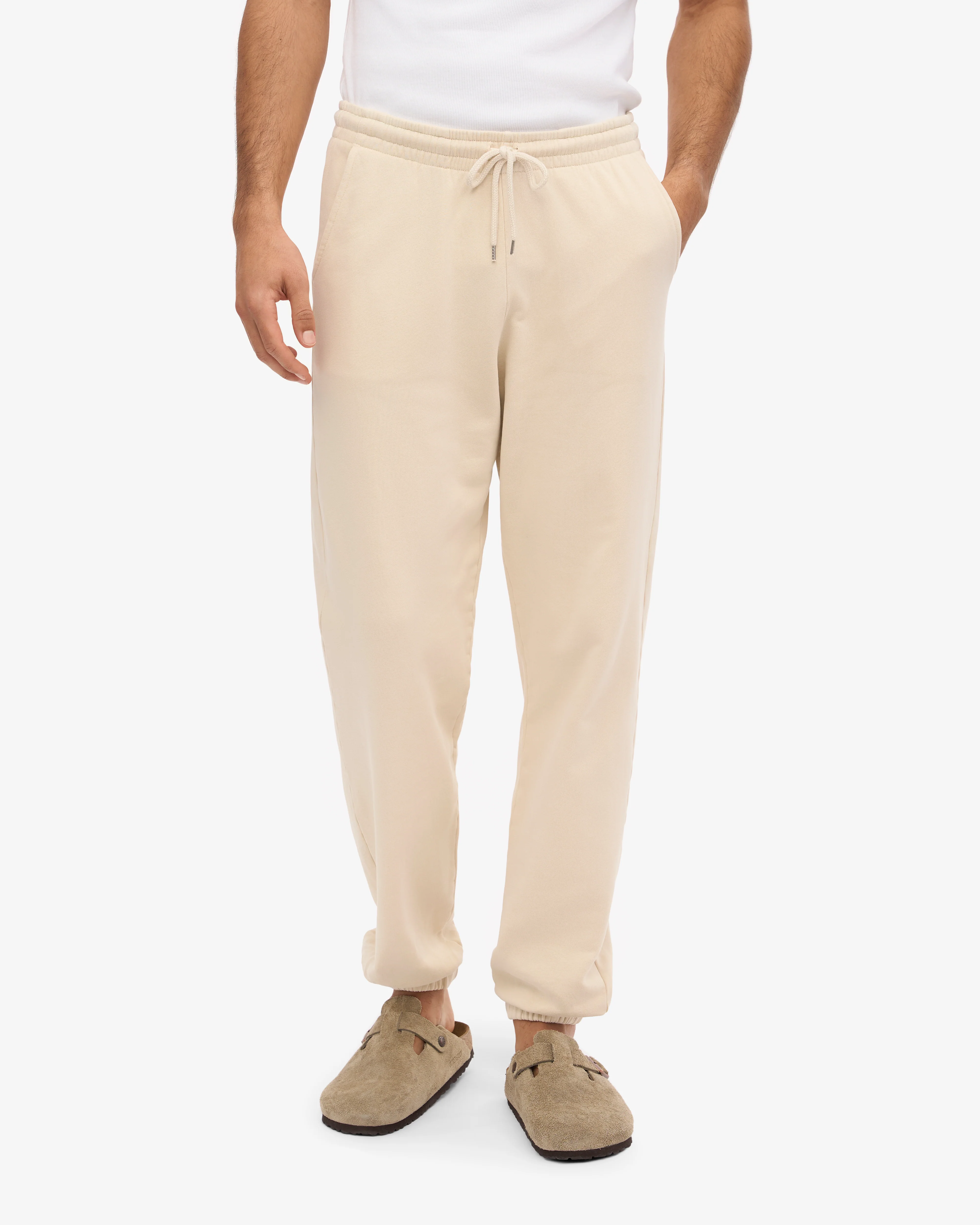 Organic Sweatpants - Ivory White