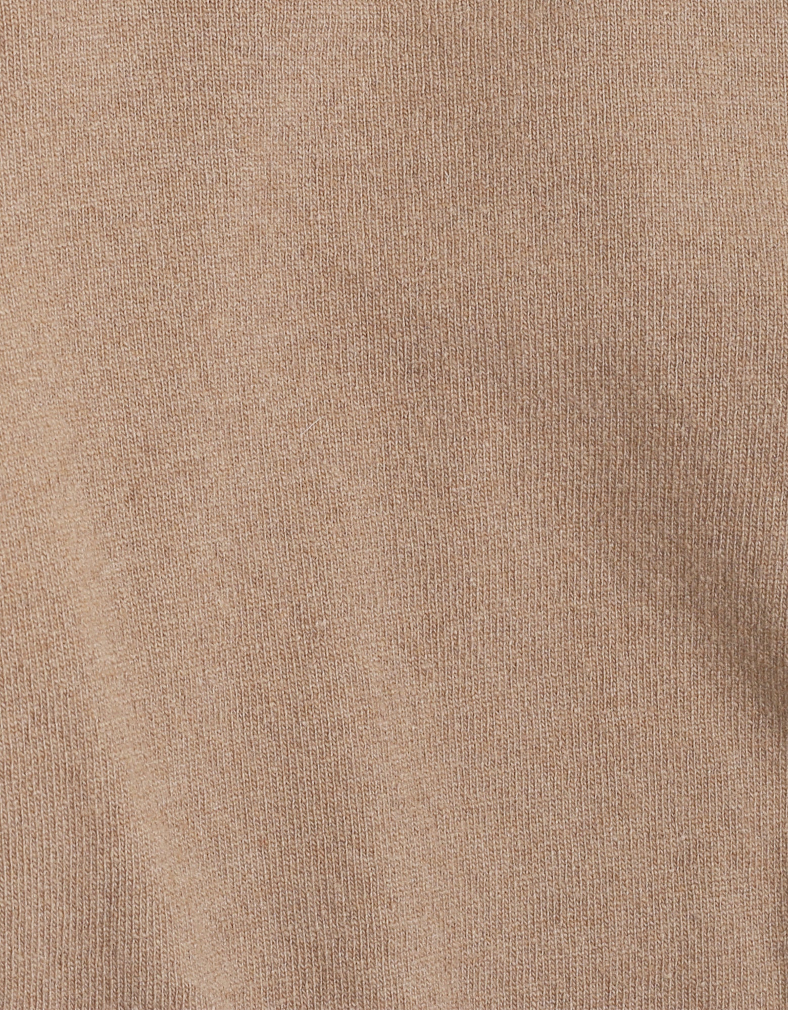 Light Merino Wool Crew - Honey Beige