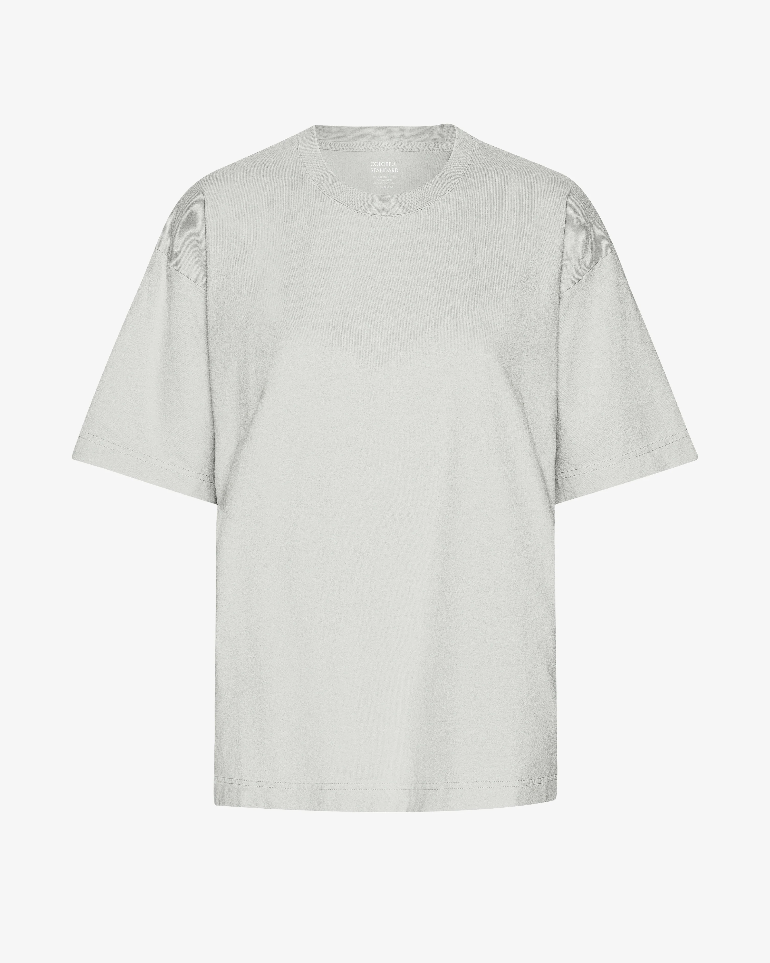 Oversized Organic T-Shirt - Limestone Grey
