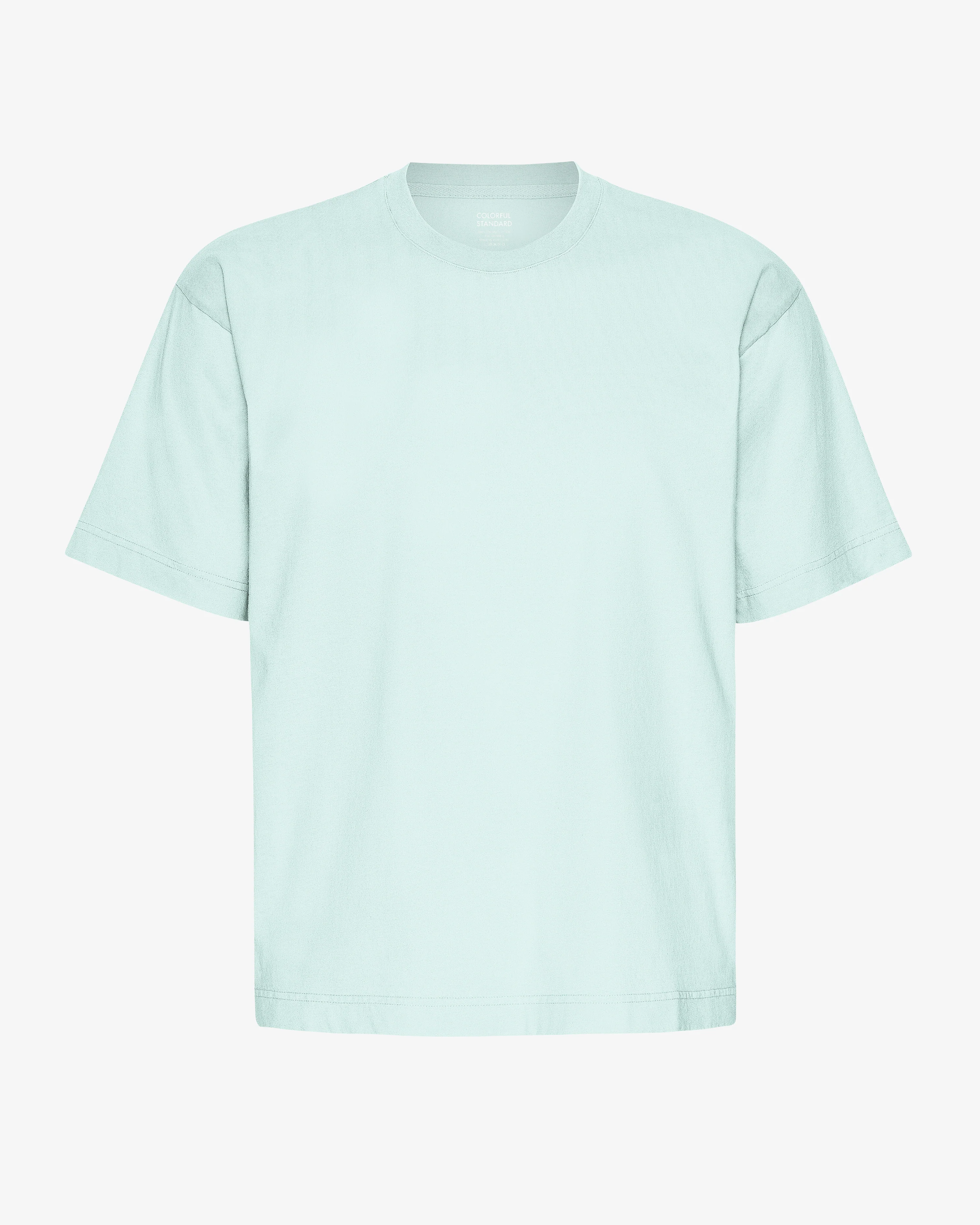 Oversized Organic T-Shirt - Light Aqua