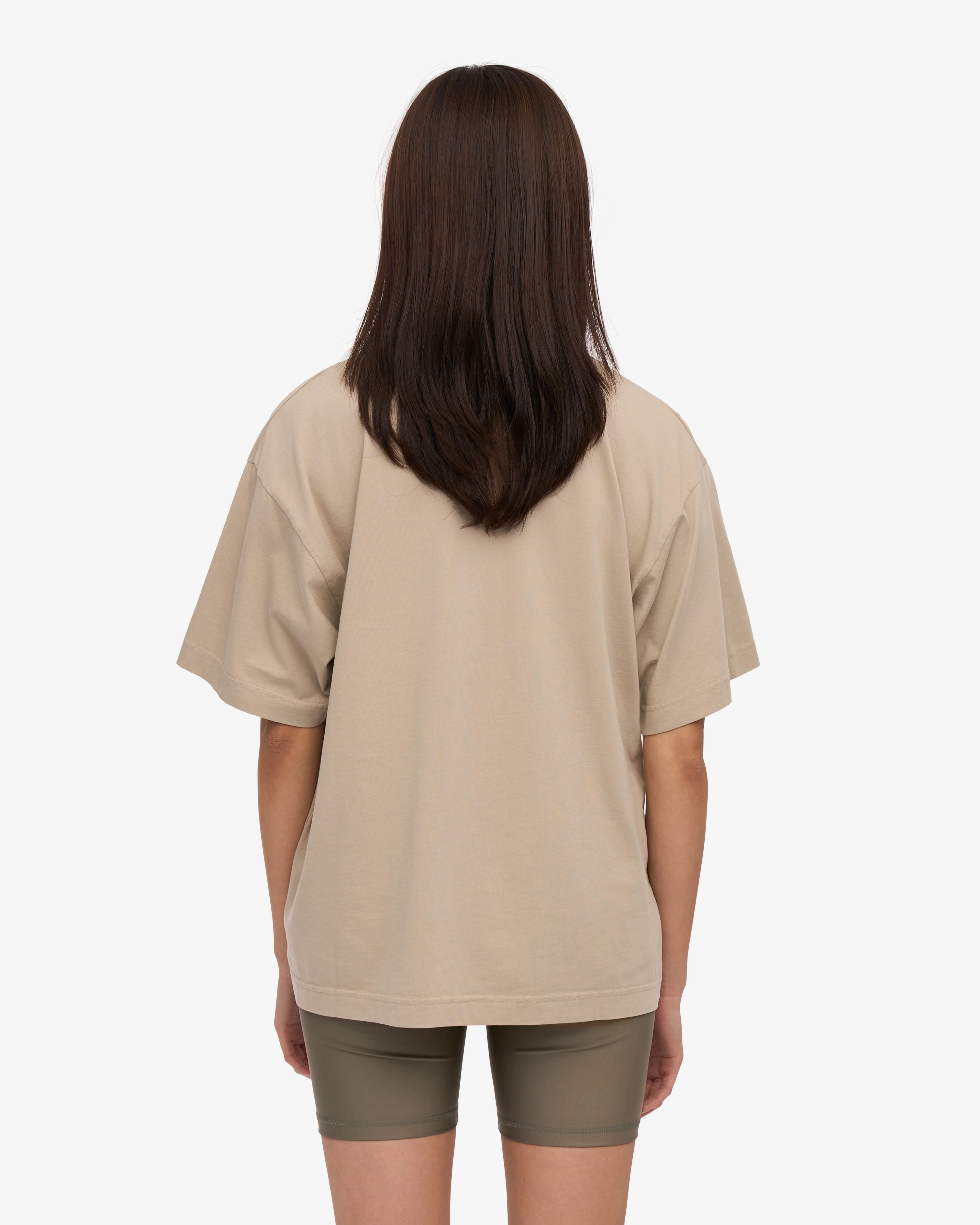 Oversized Organic T-Shirt - Oyster Grey