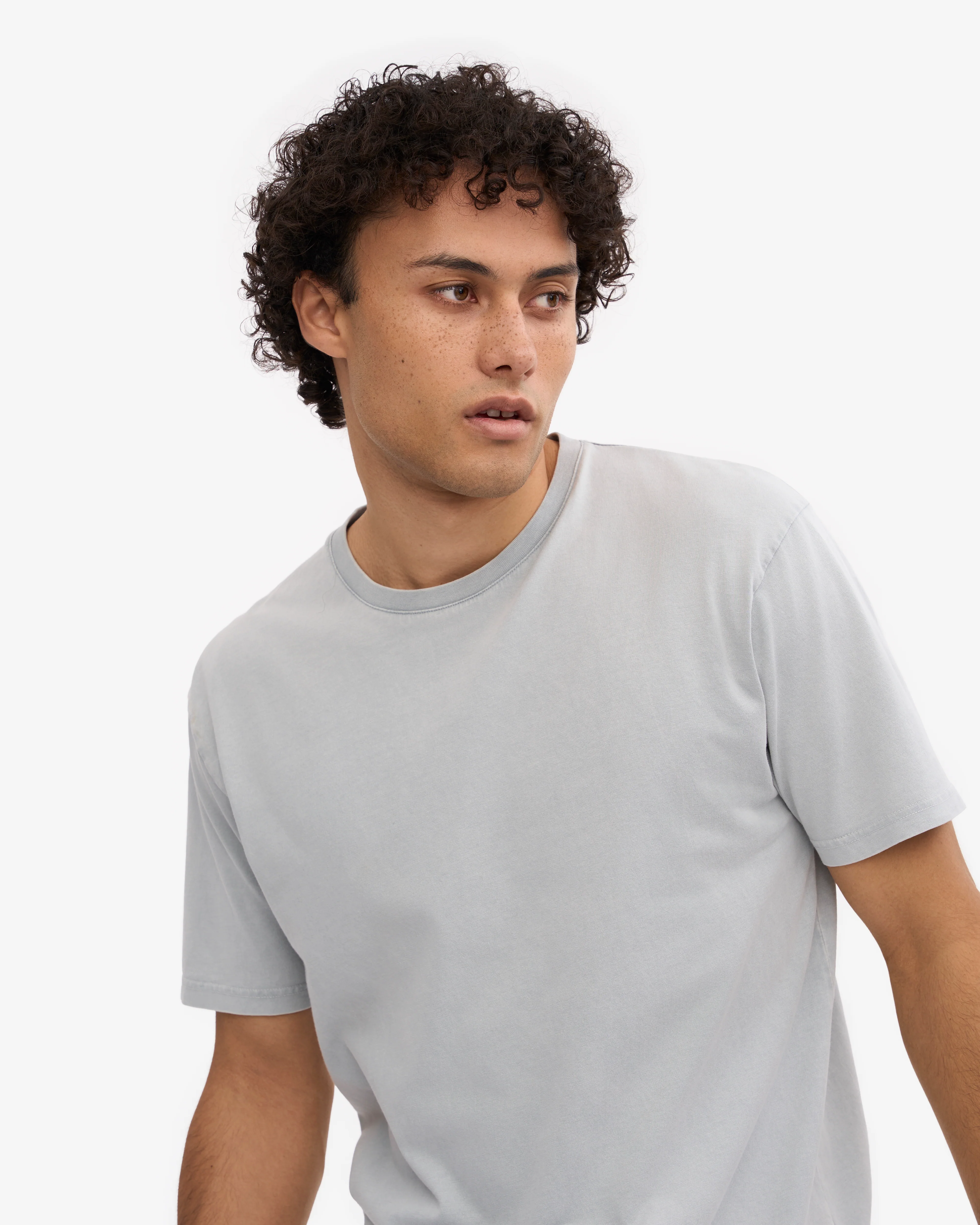 Classic Organic Tee - Faded Grey