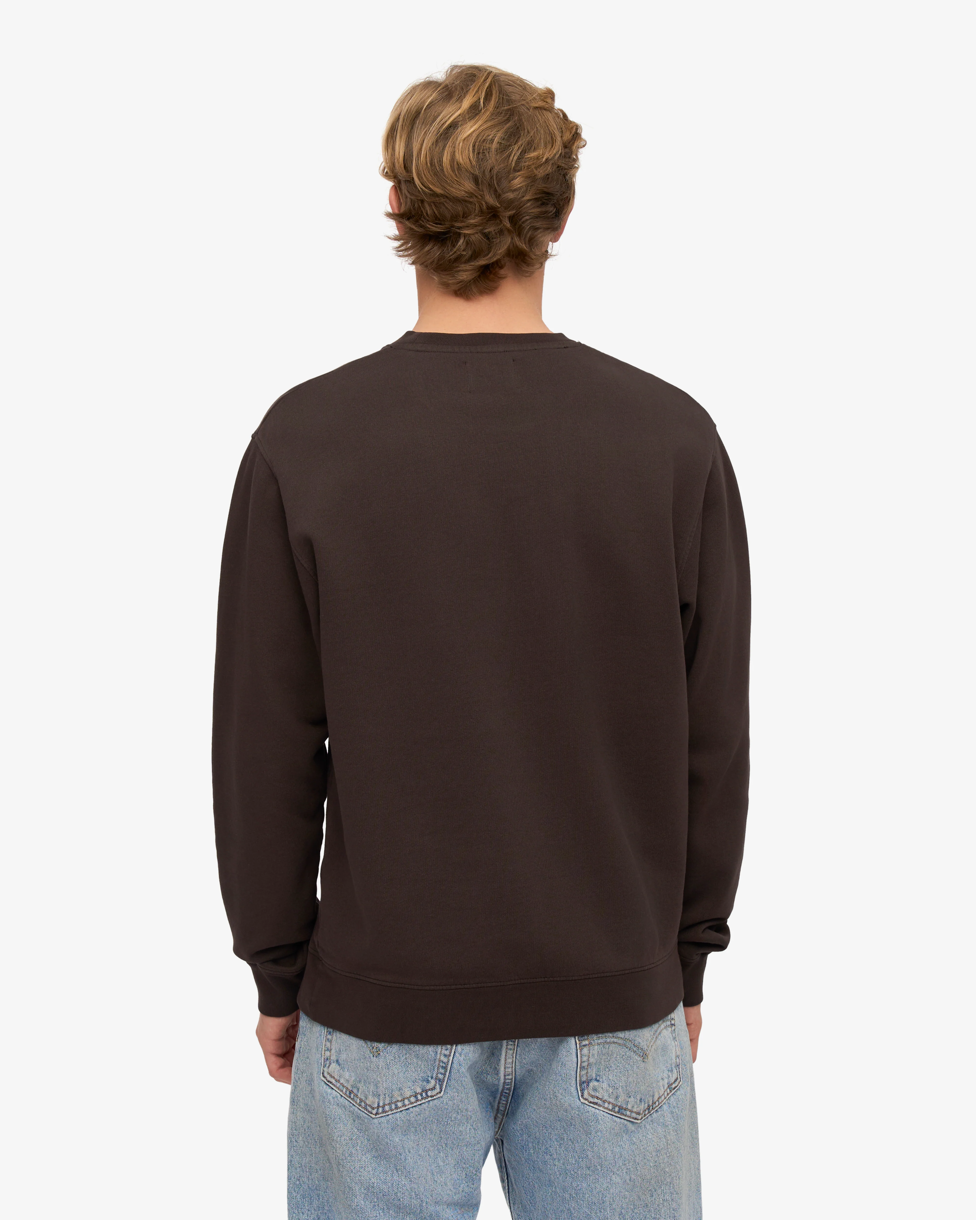 Classic Organic Crew - Coffee Brown