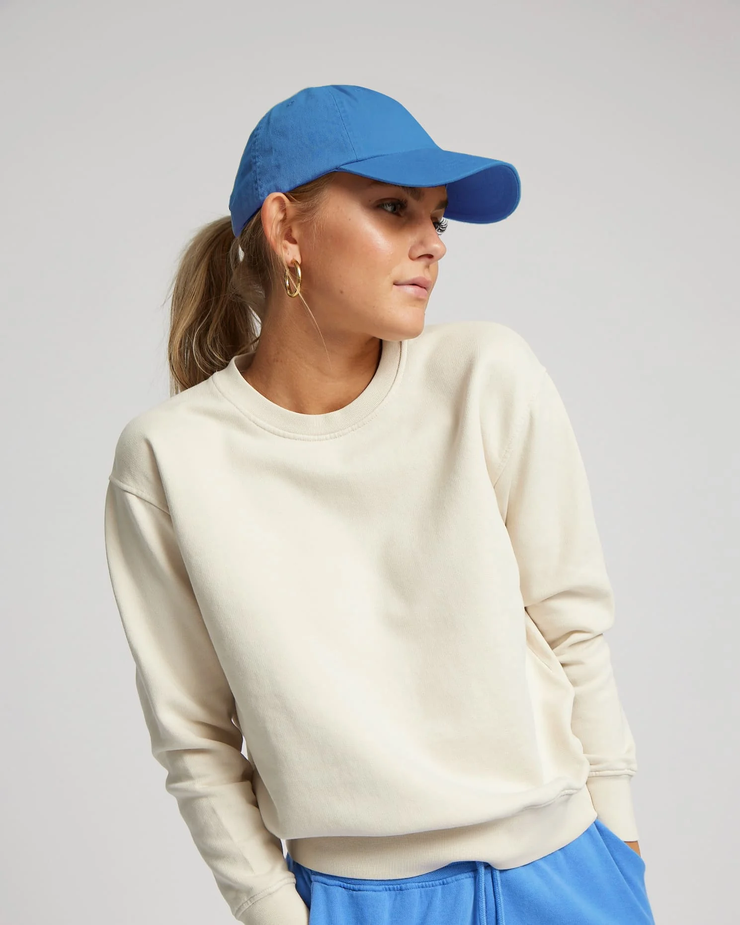 Organic Cotton Cap - Neptune Blue