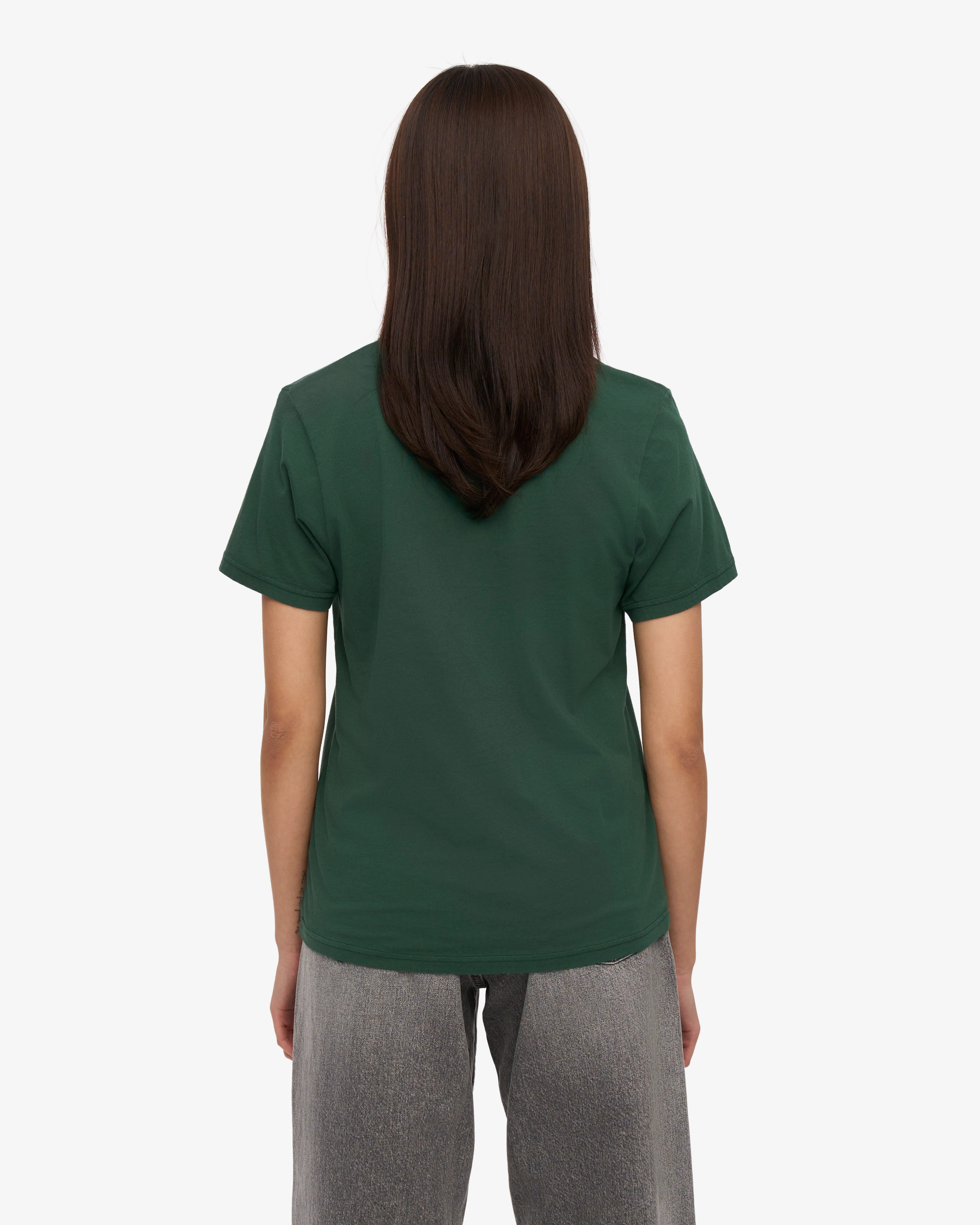 Women Light Organic Tee - Emerald Green