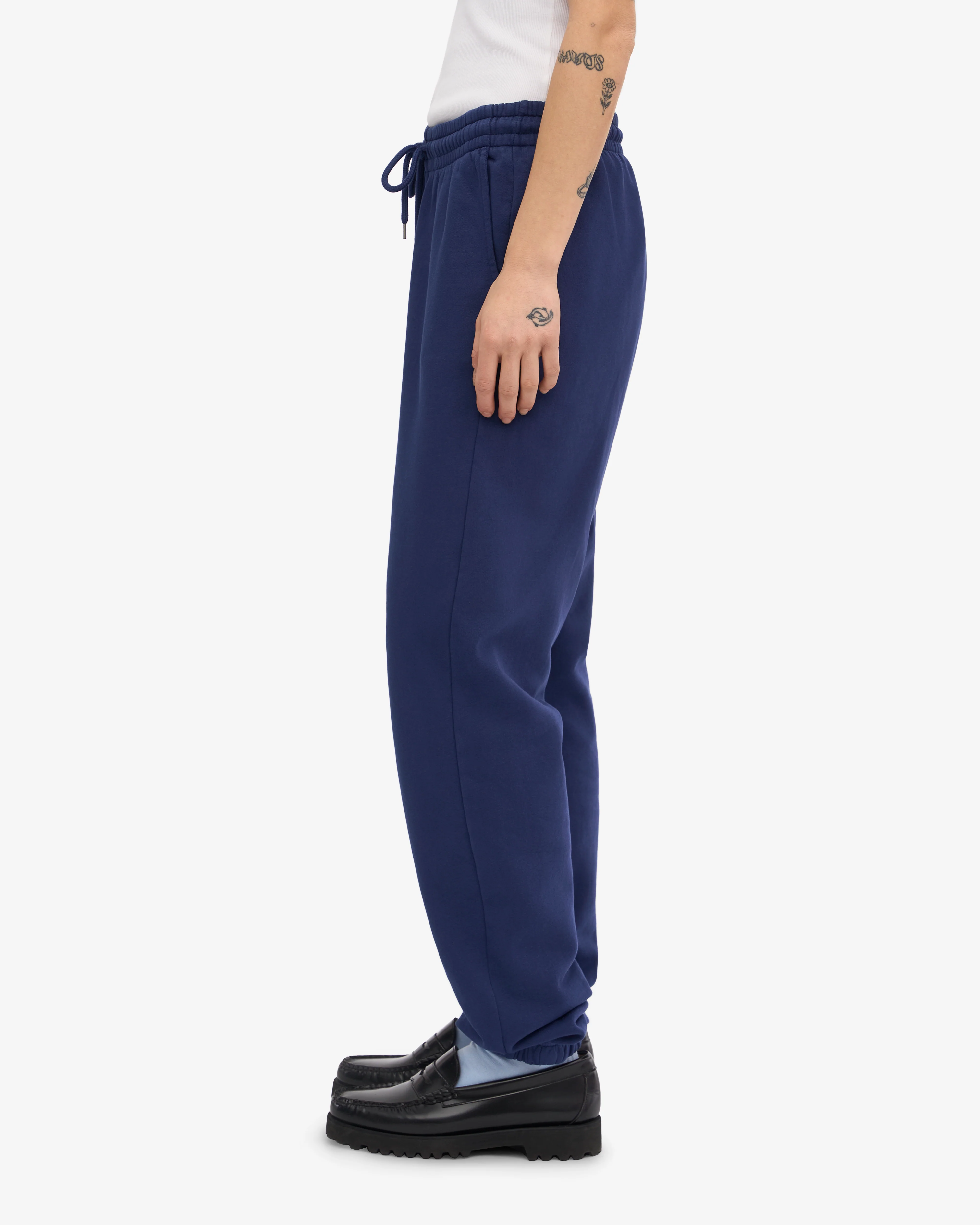 Organic Sweatpants - Marine Blue
