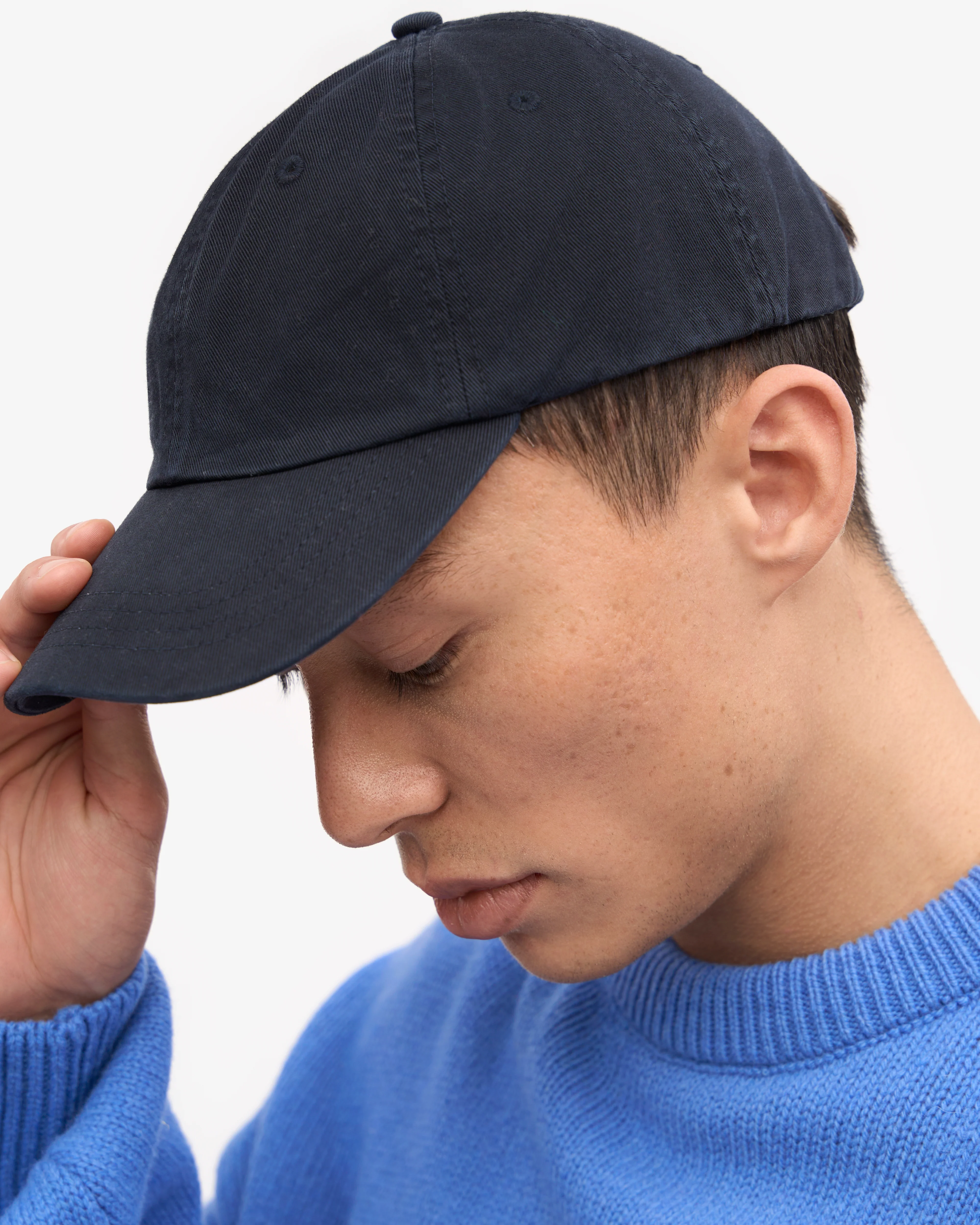 Organic Cotton Cap - Navy Blue
