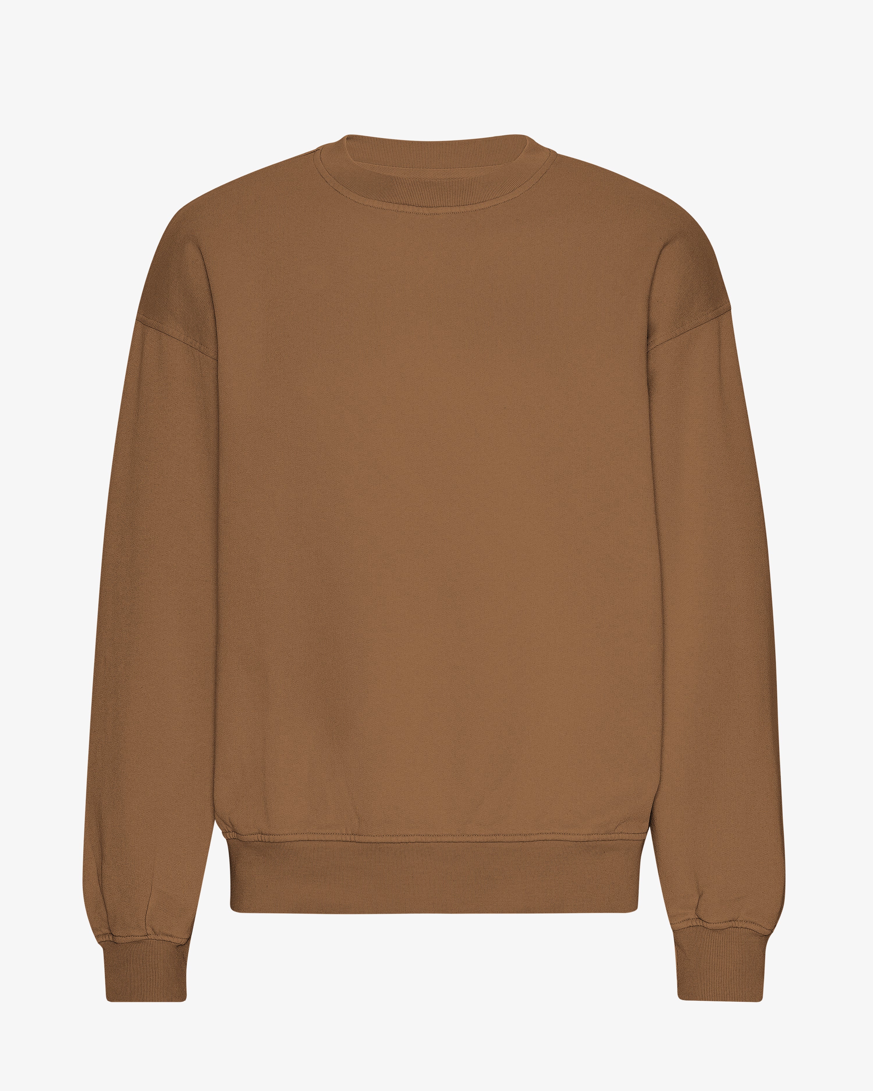 Organic Oversized Crew - Sahara Camel