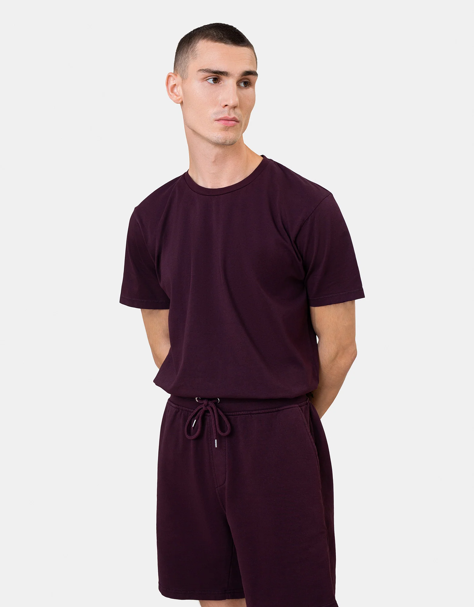 Classic Organic Sweatshorts - Light Aqua