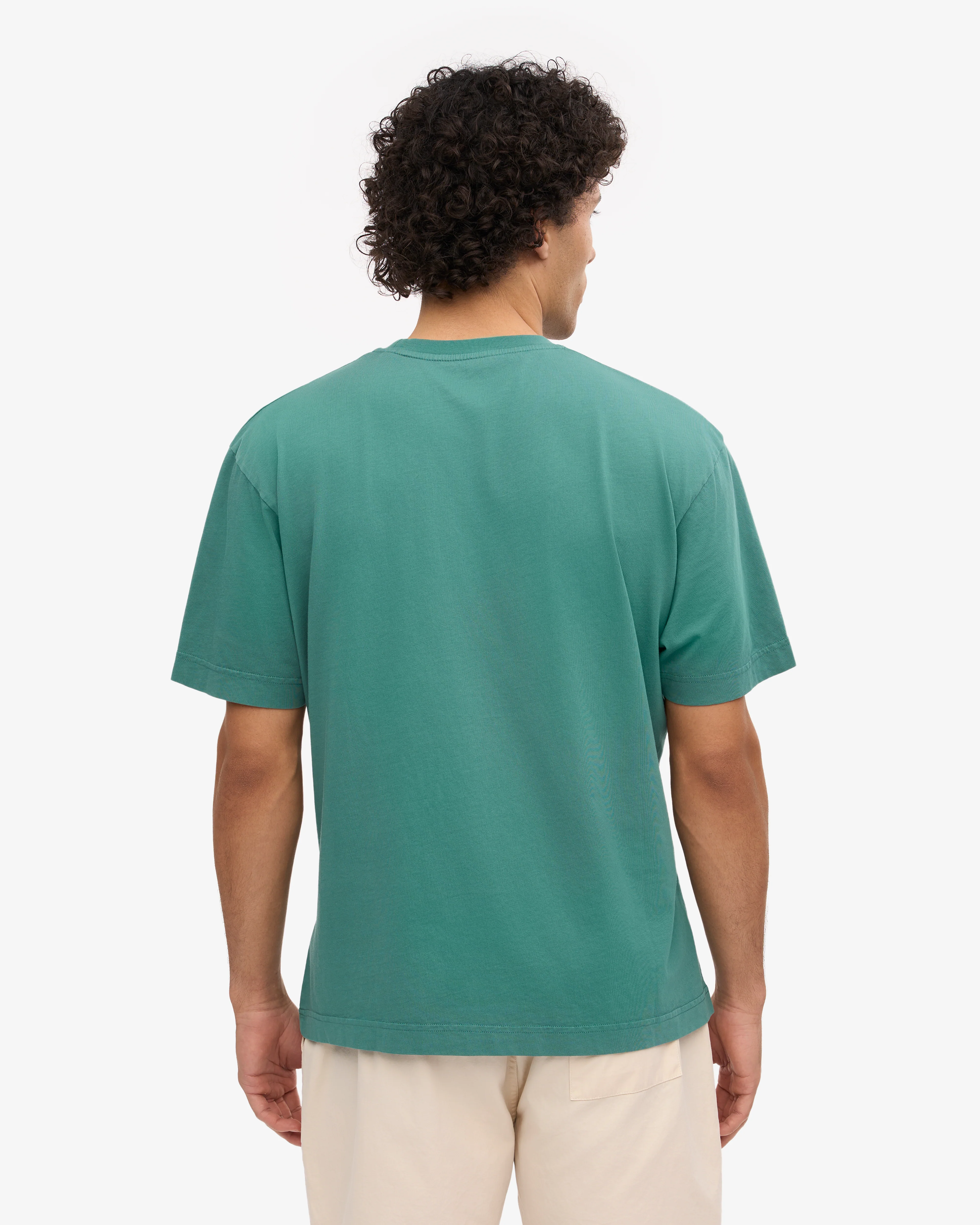 Oversized Organic T-Shirt - Pine Green