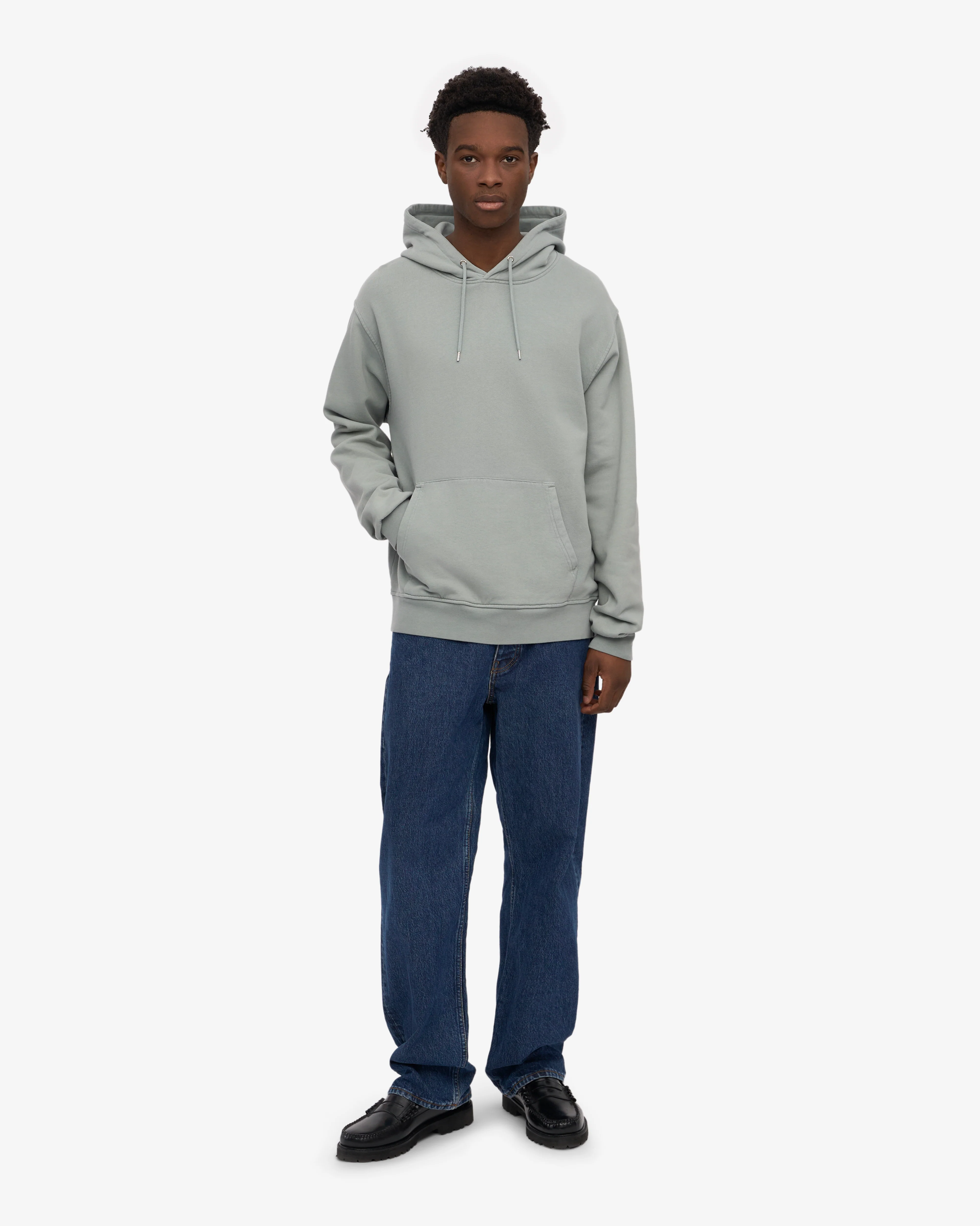 Classic Organic Hood - Steel Blue