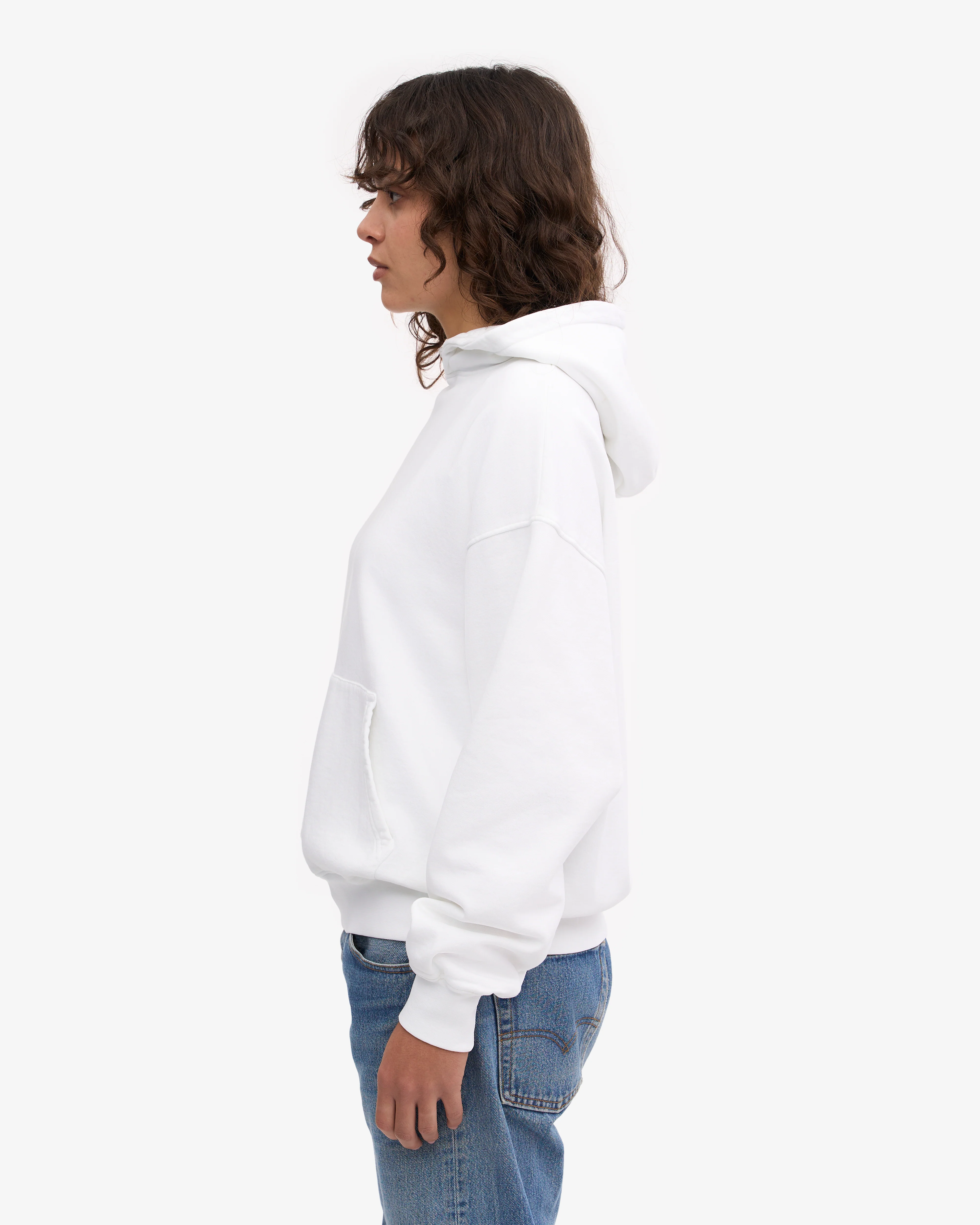 Organic Oversized Hood - Optical White