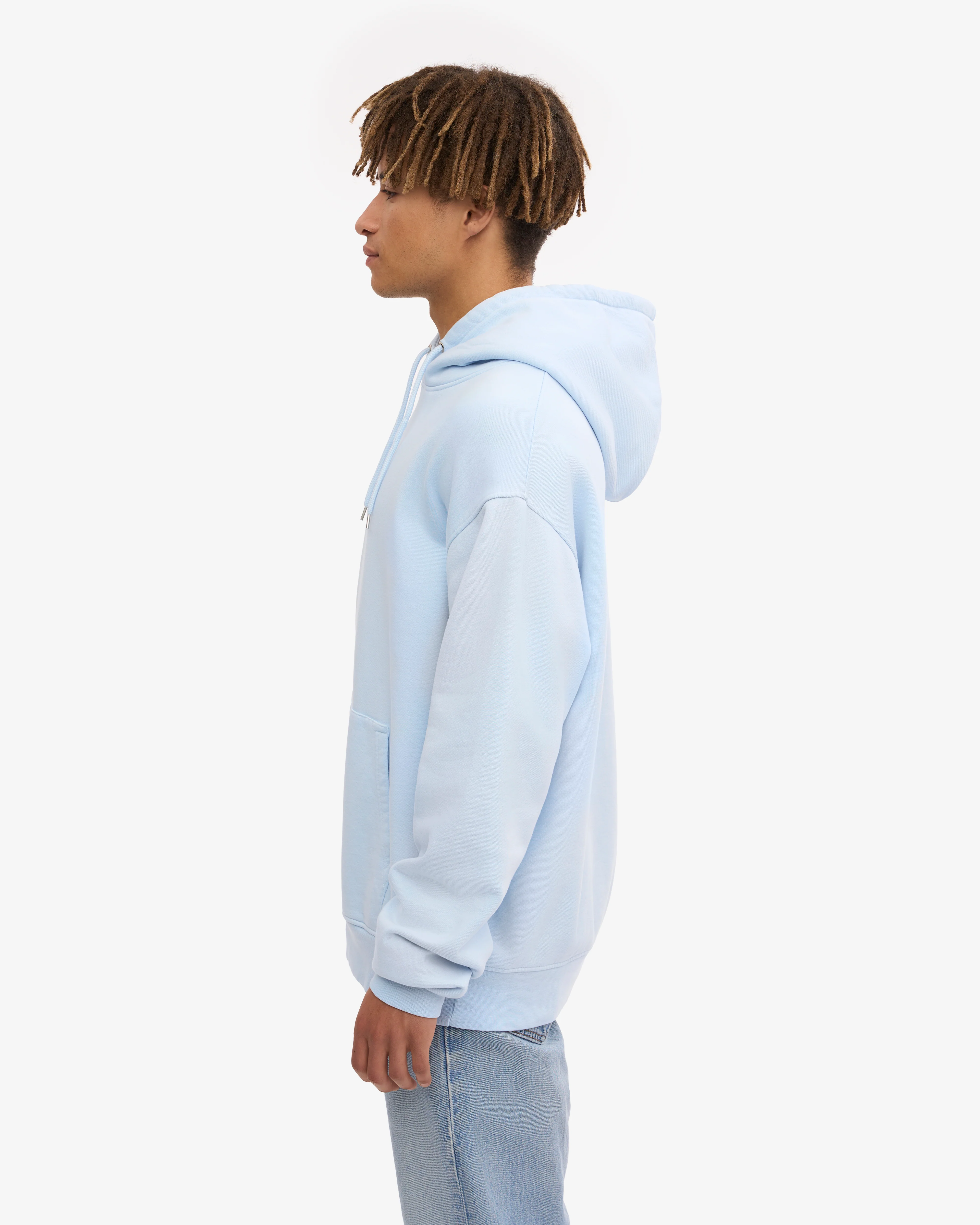 Classic Organic Hood - Polar Blue