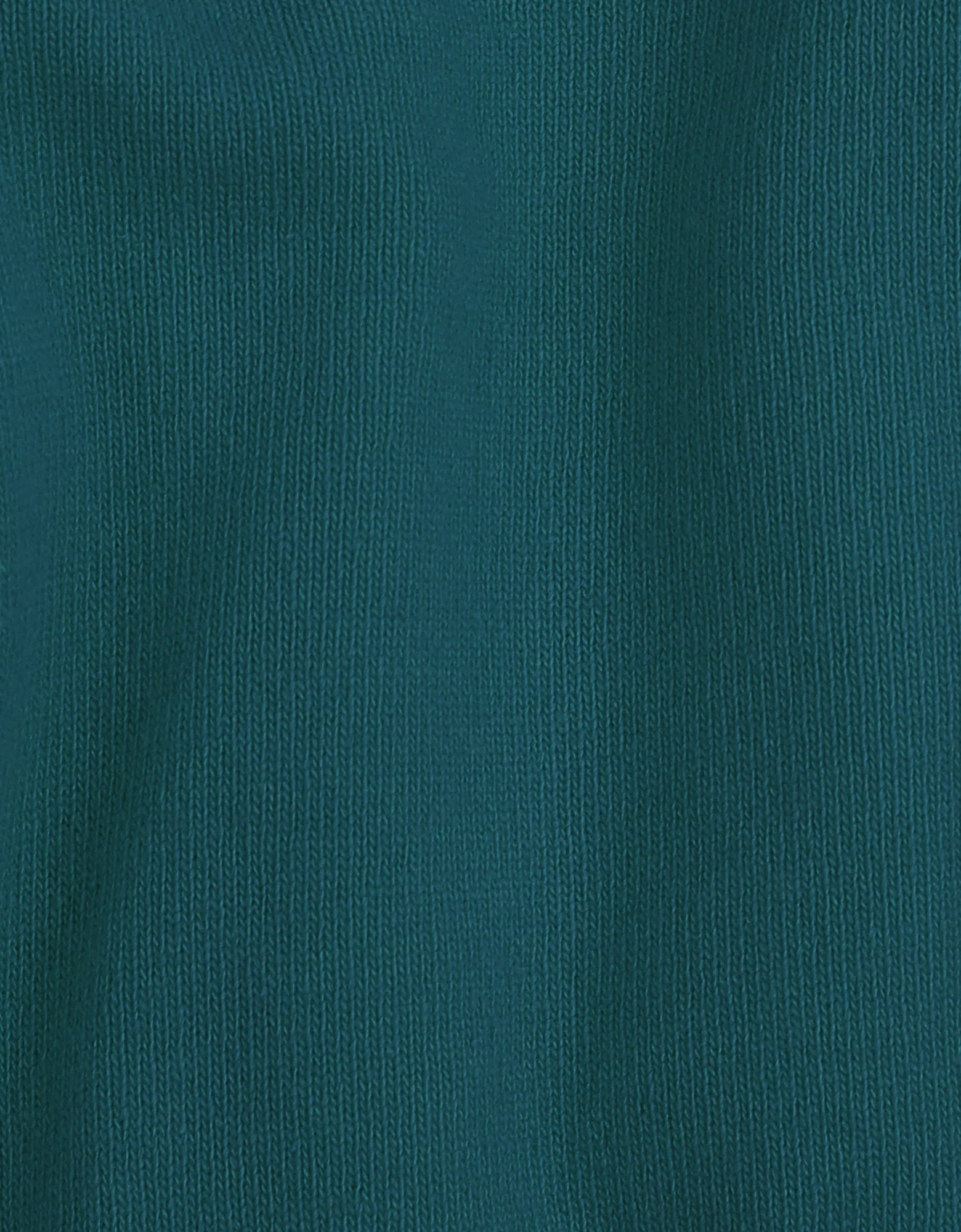 Light Merino Wool Crew - Ocean Green