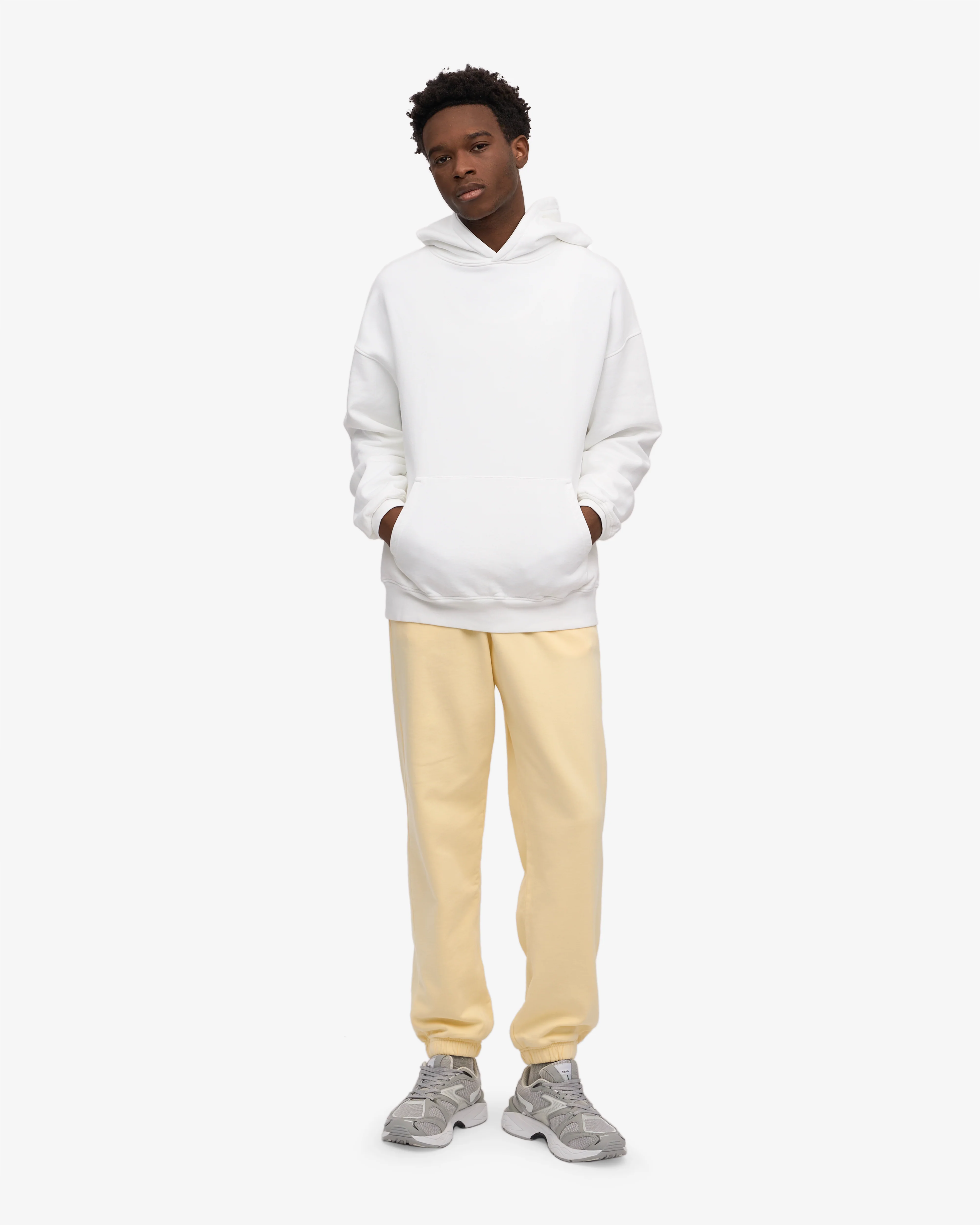 Organic Sweatpants - Soft Yellow