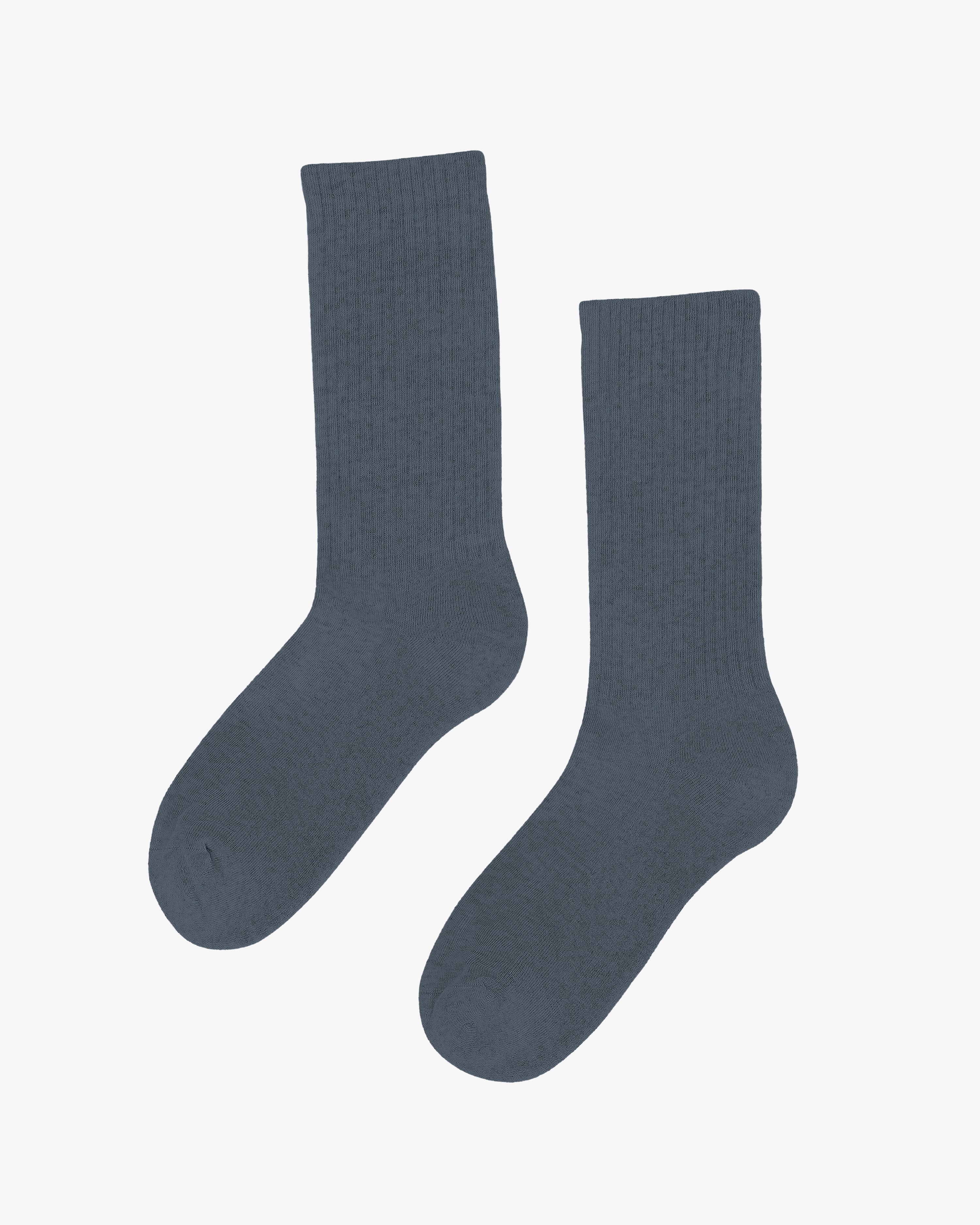 Organic Active Sock - Petrol Blue