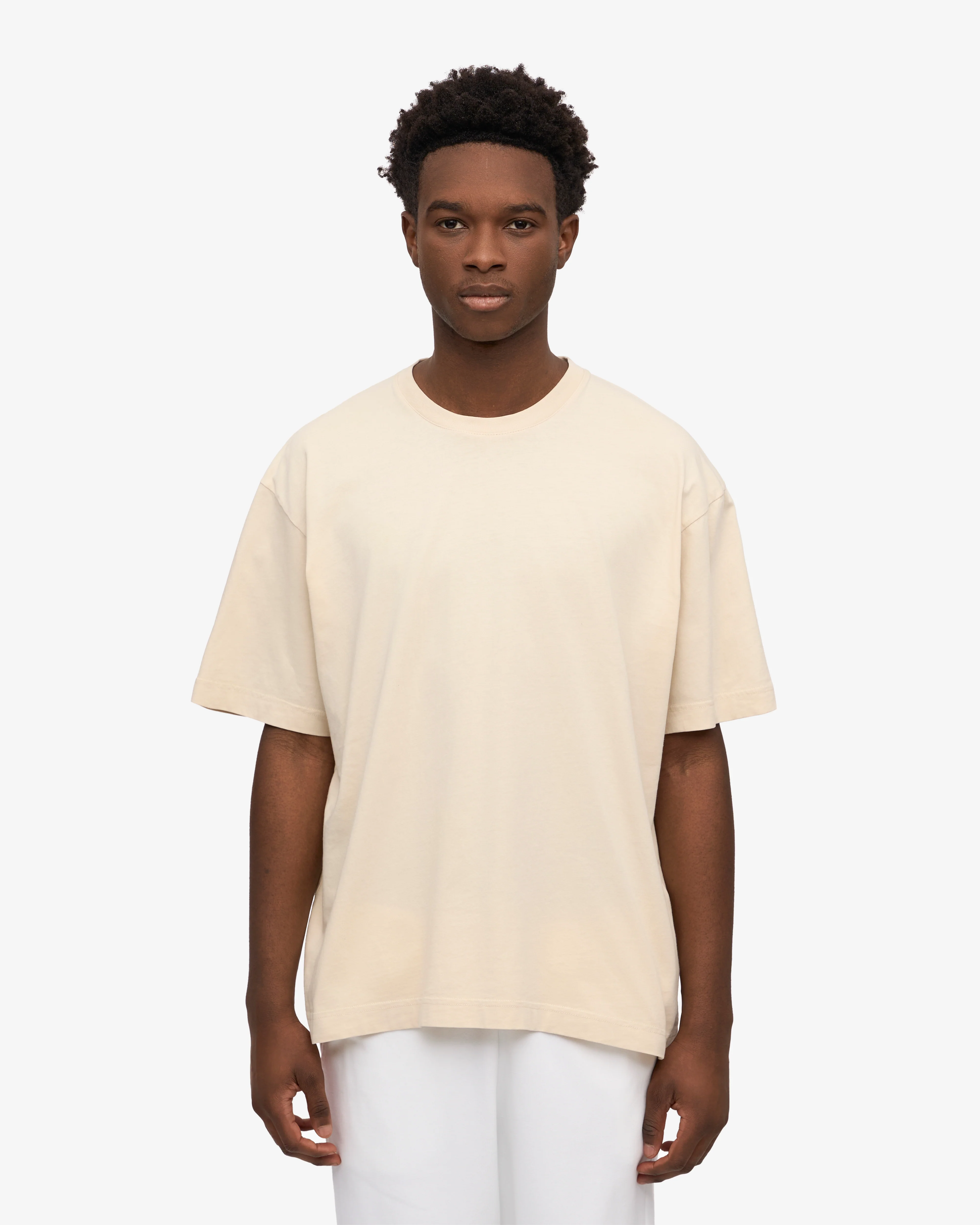 Oversized Organic T-Shirt - Ivory White