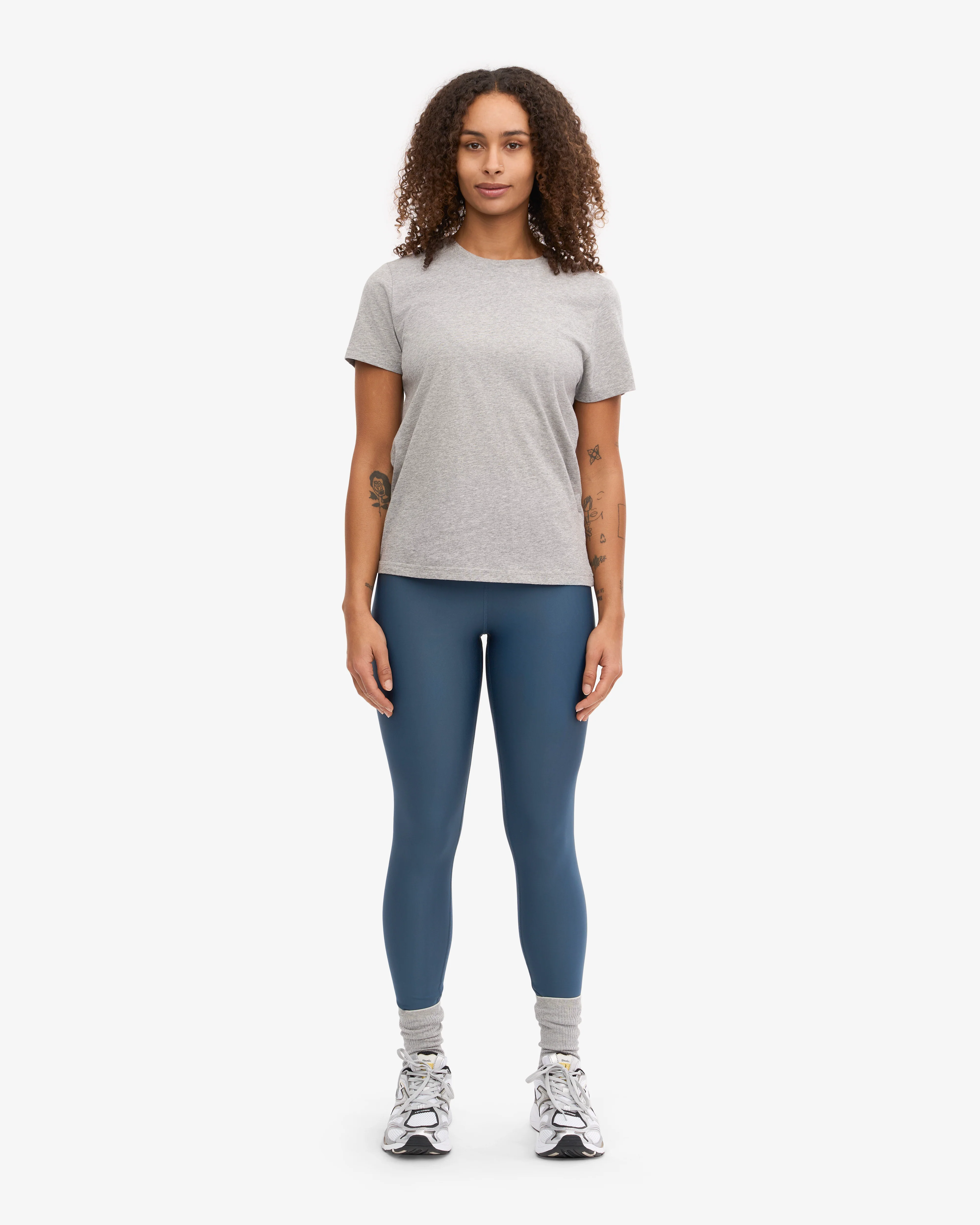 Women Light Organic Tee - Heather Grey