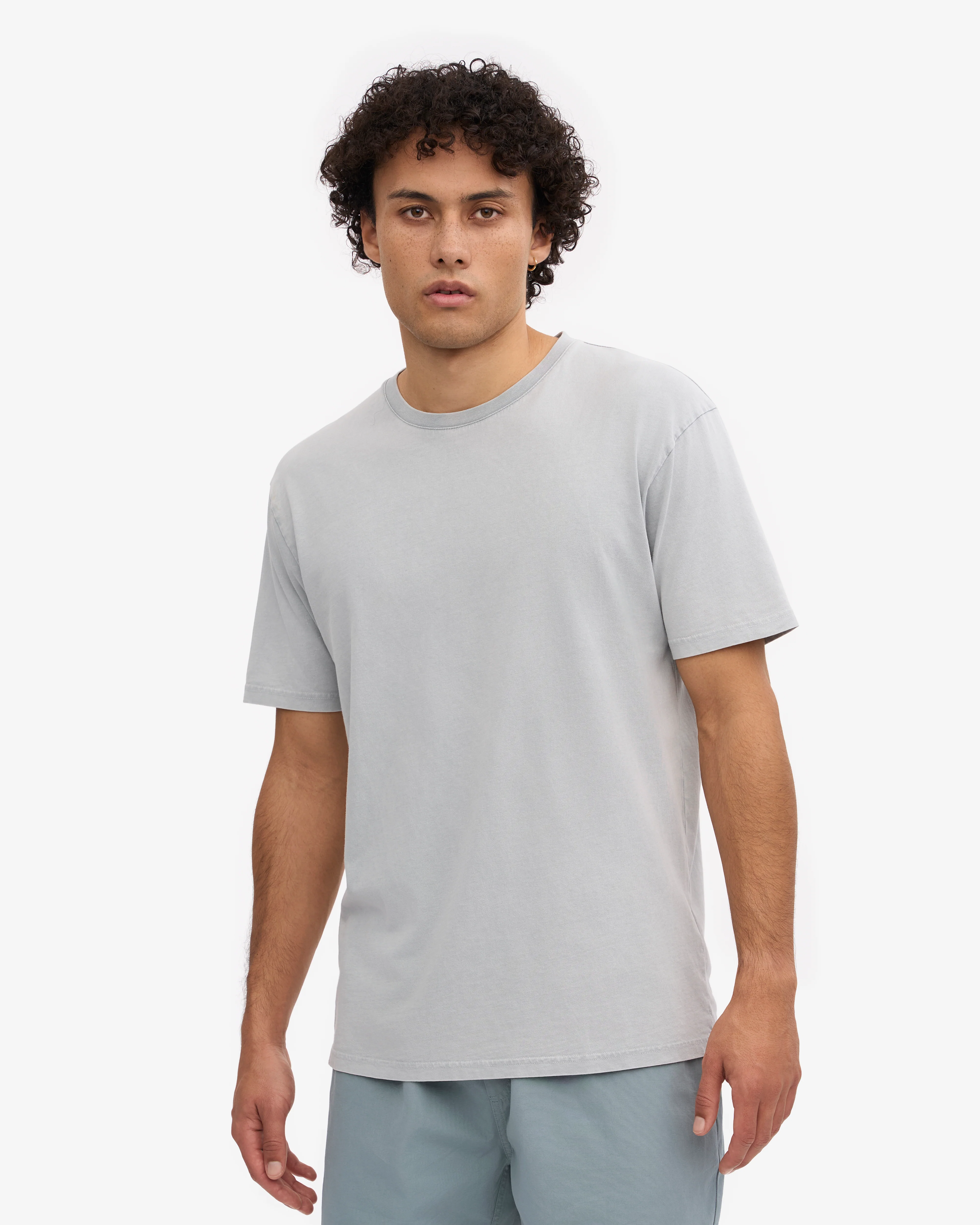 Classic Organic Tee - Faded Grey
