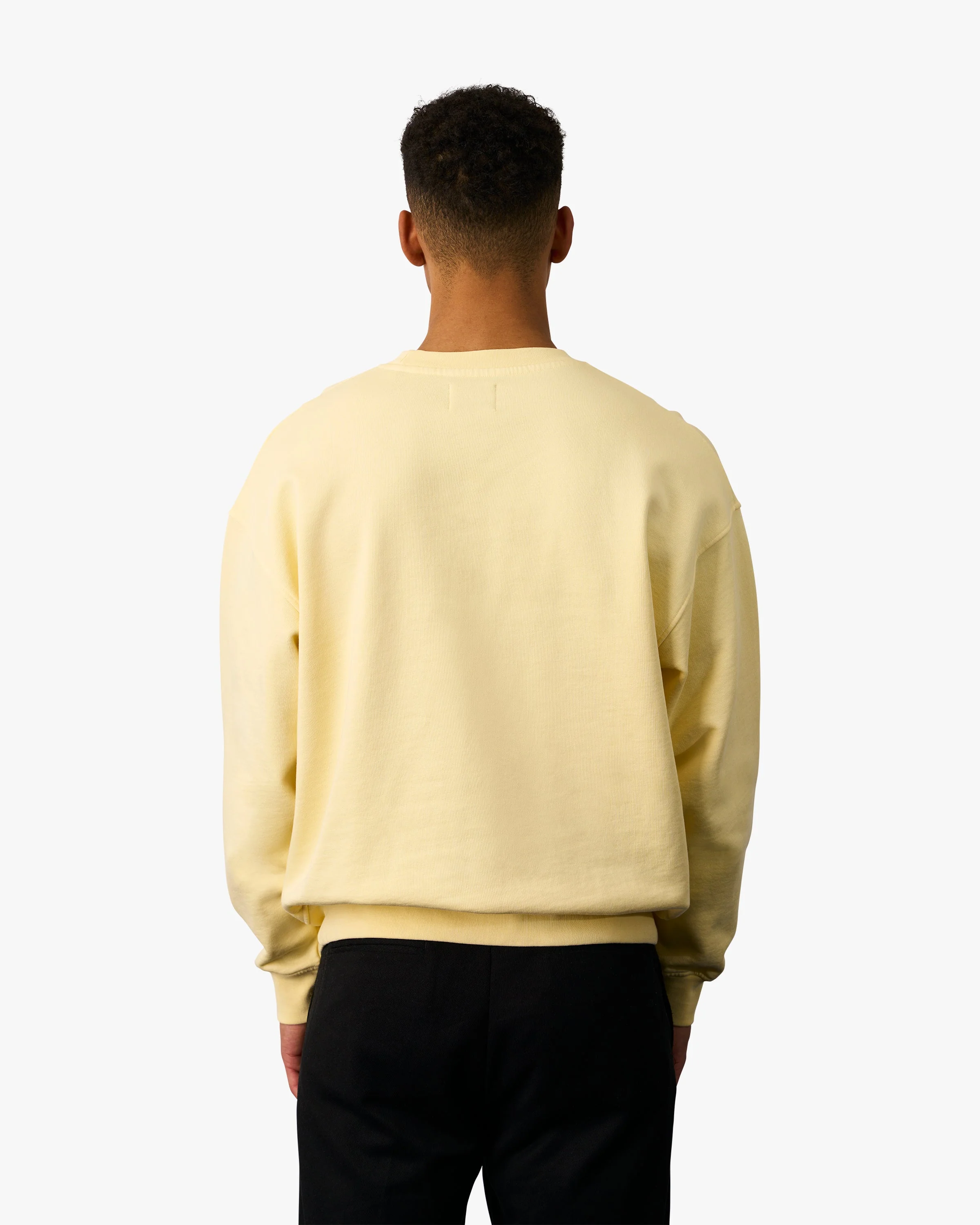 Organic Oversized Crew - Misty Brown