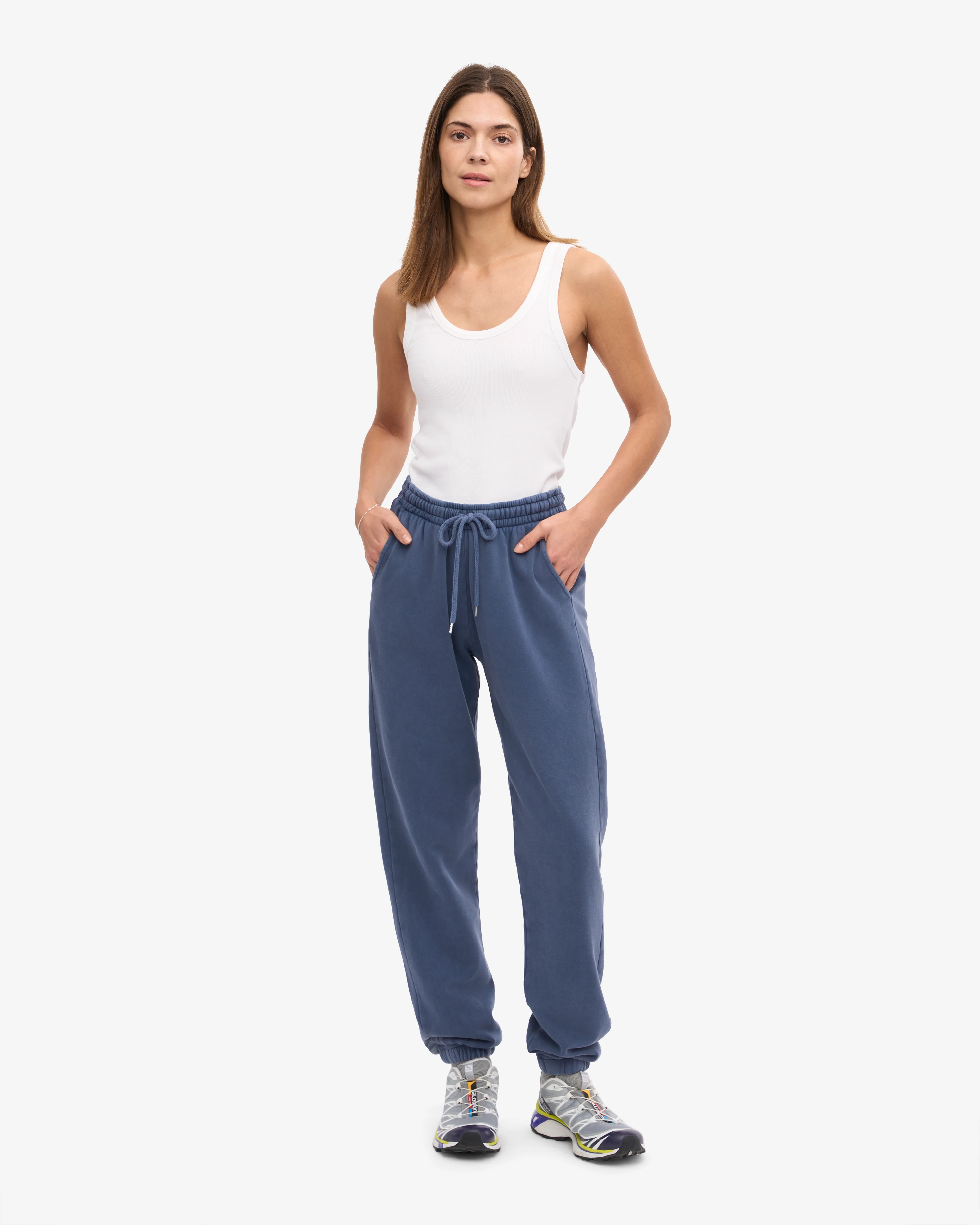 Organic Sweatpants - Neptune Blue