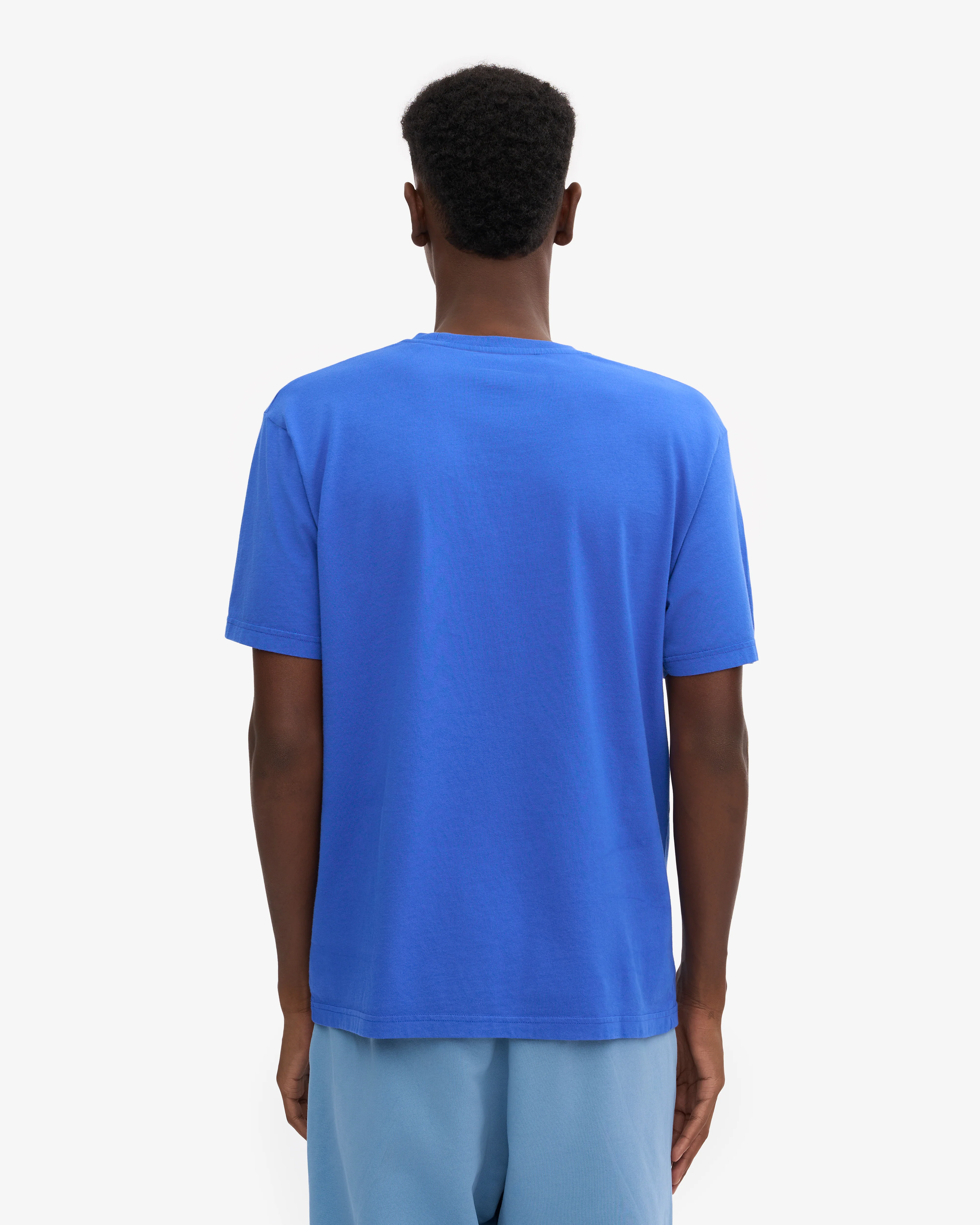 Oversized Organic T-Shirt - Sapphire Blue