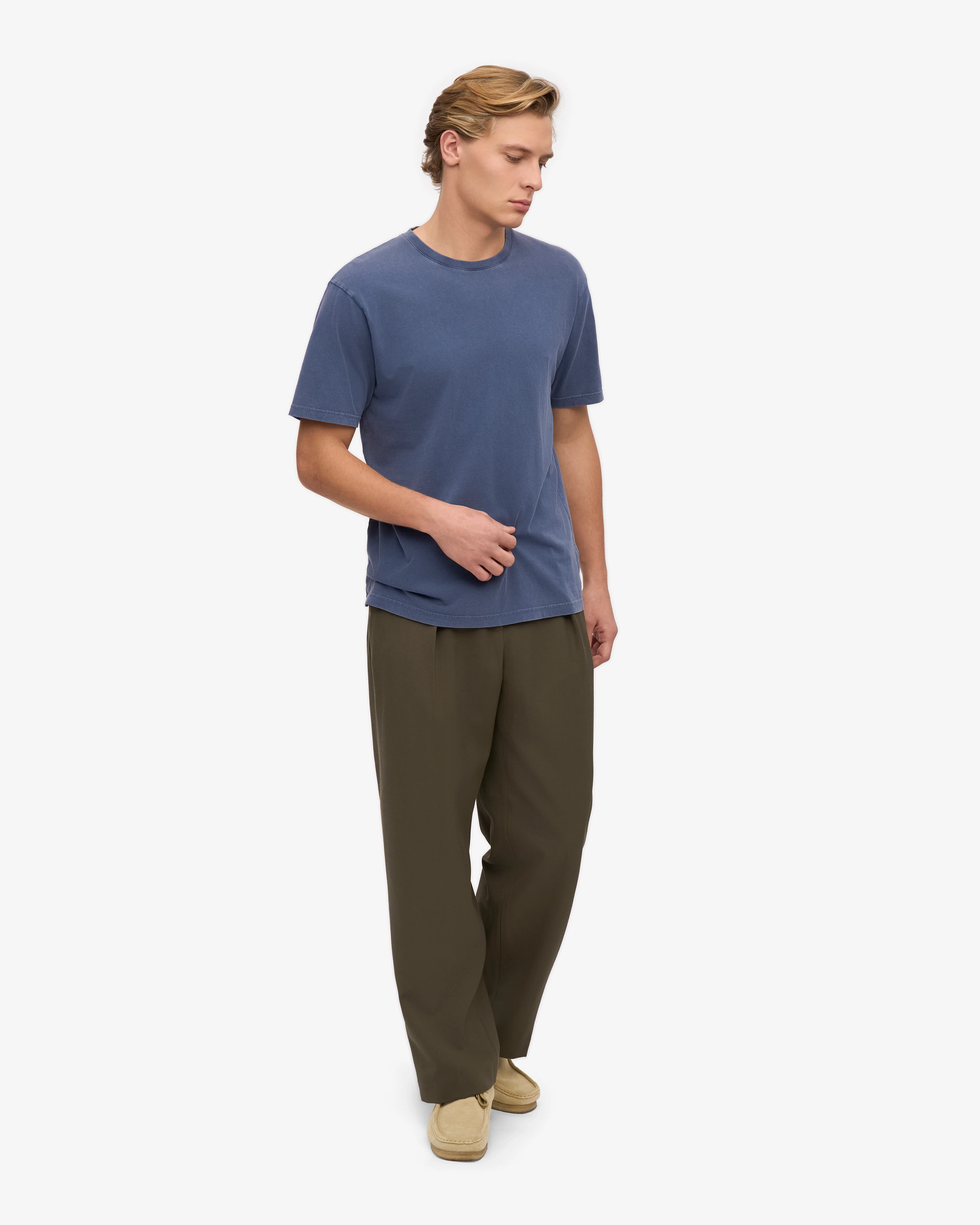 Classic Organic Tee - Neptune Blue