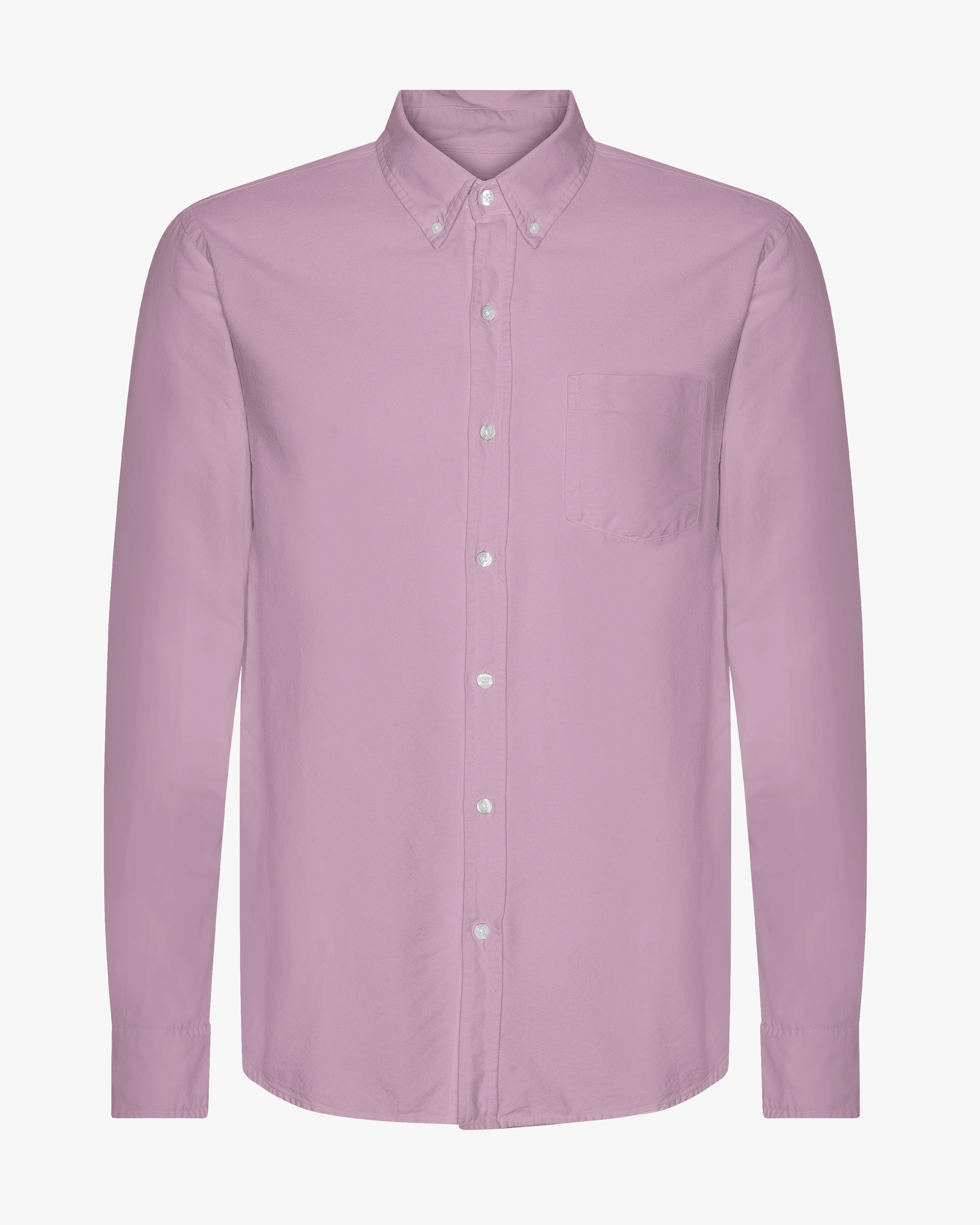 Organic Button Down Shirt - Pearly Purple