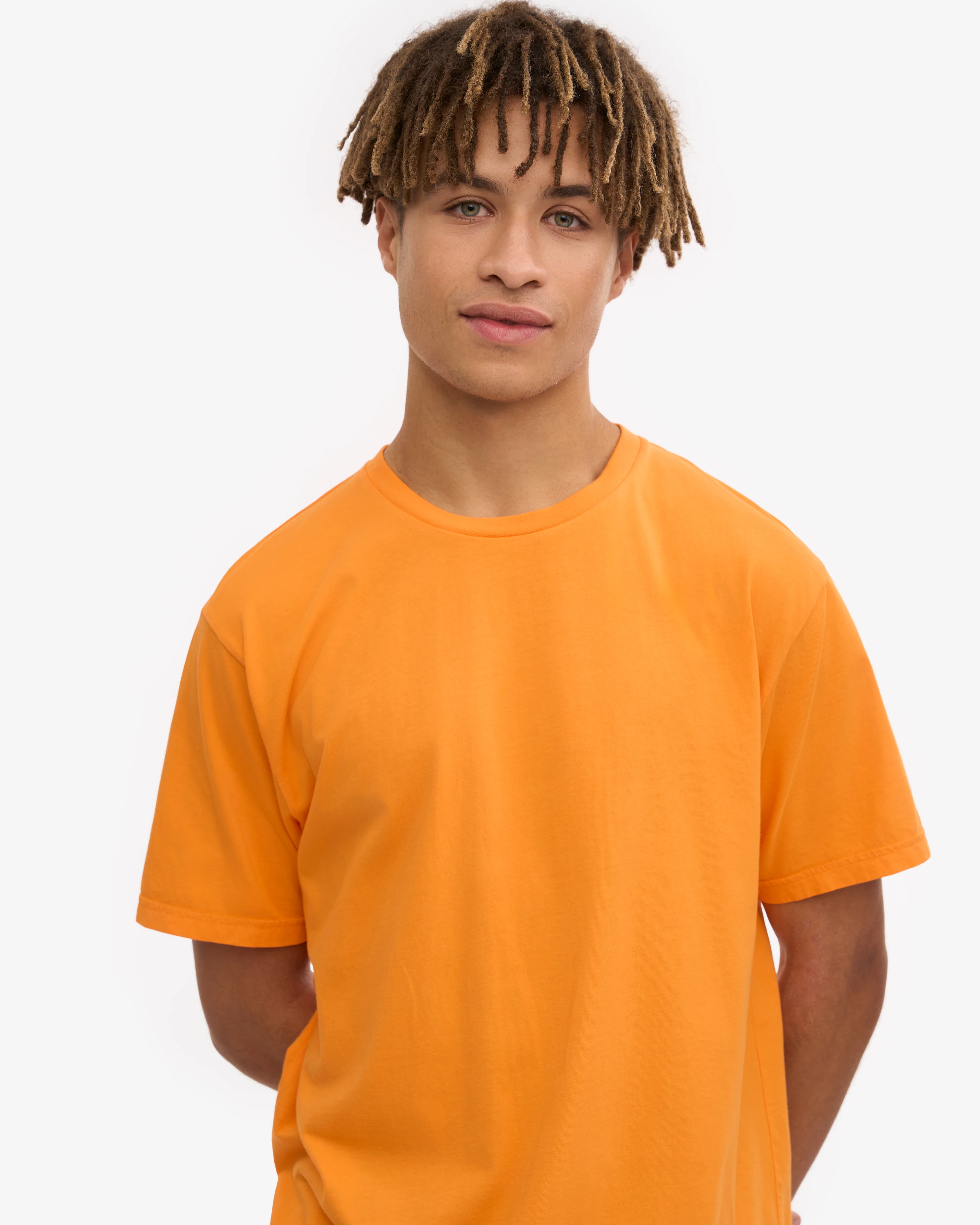 Classic Organic Tee - Sunny Orange