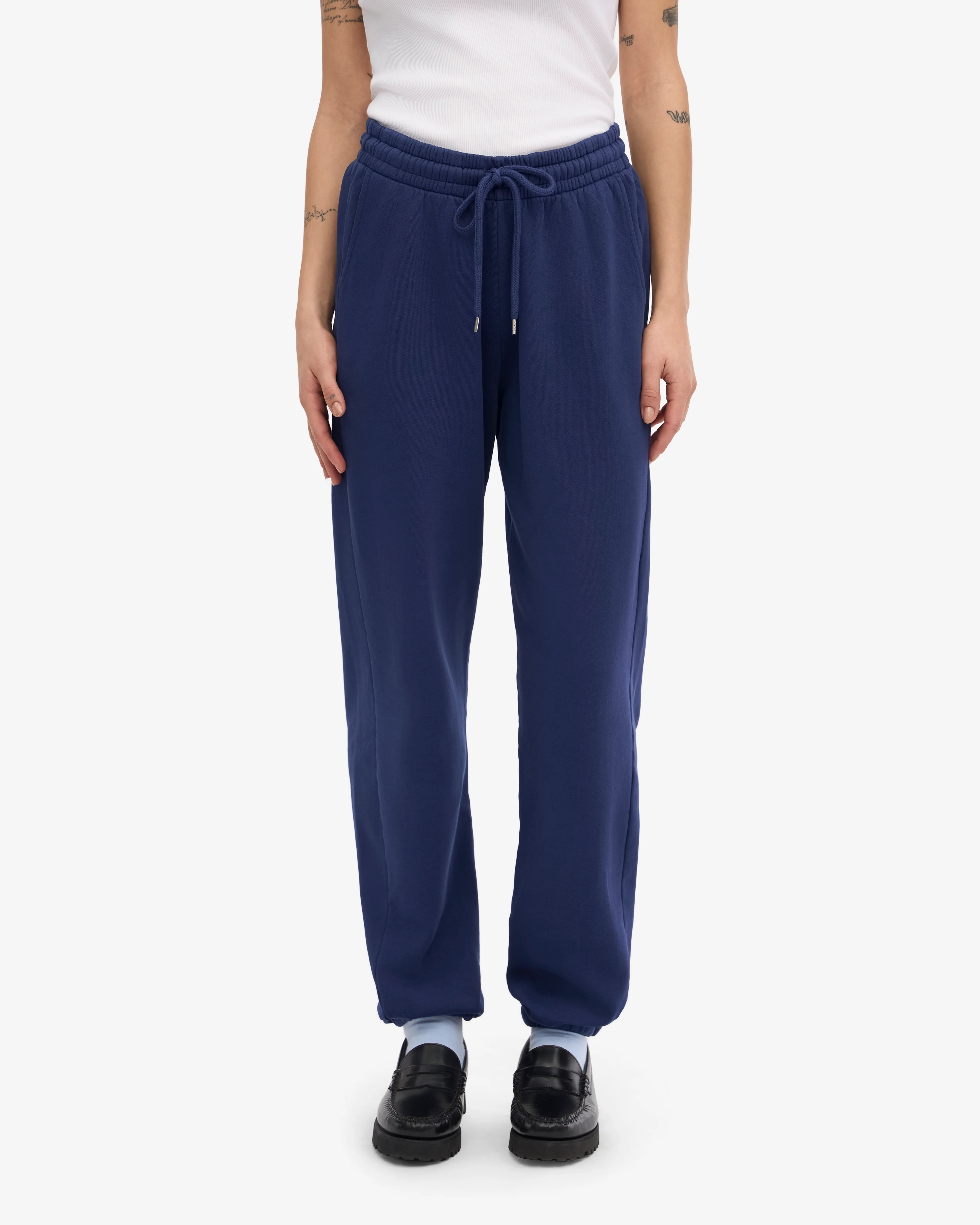 Organic Sweatpants - Marine Blue