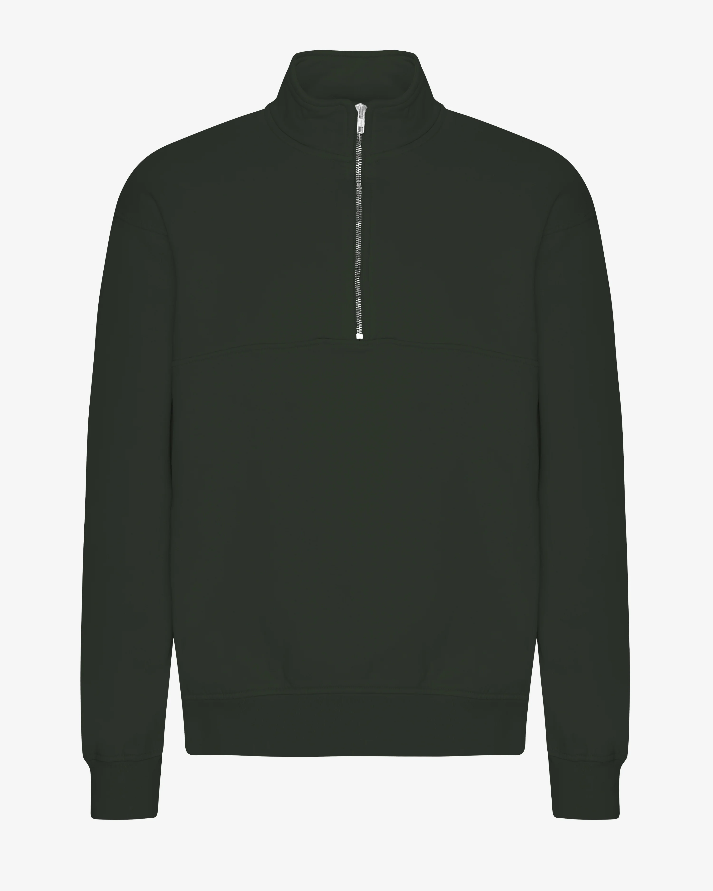 Organic Quarter Zip - Hunter Green