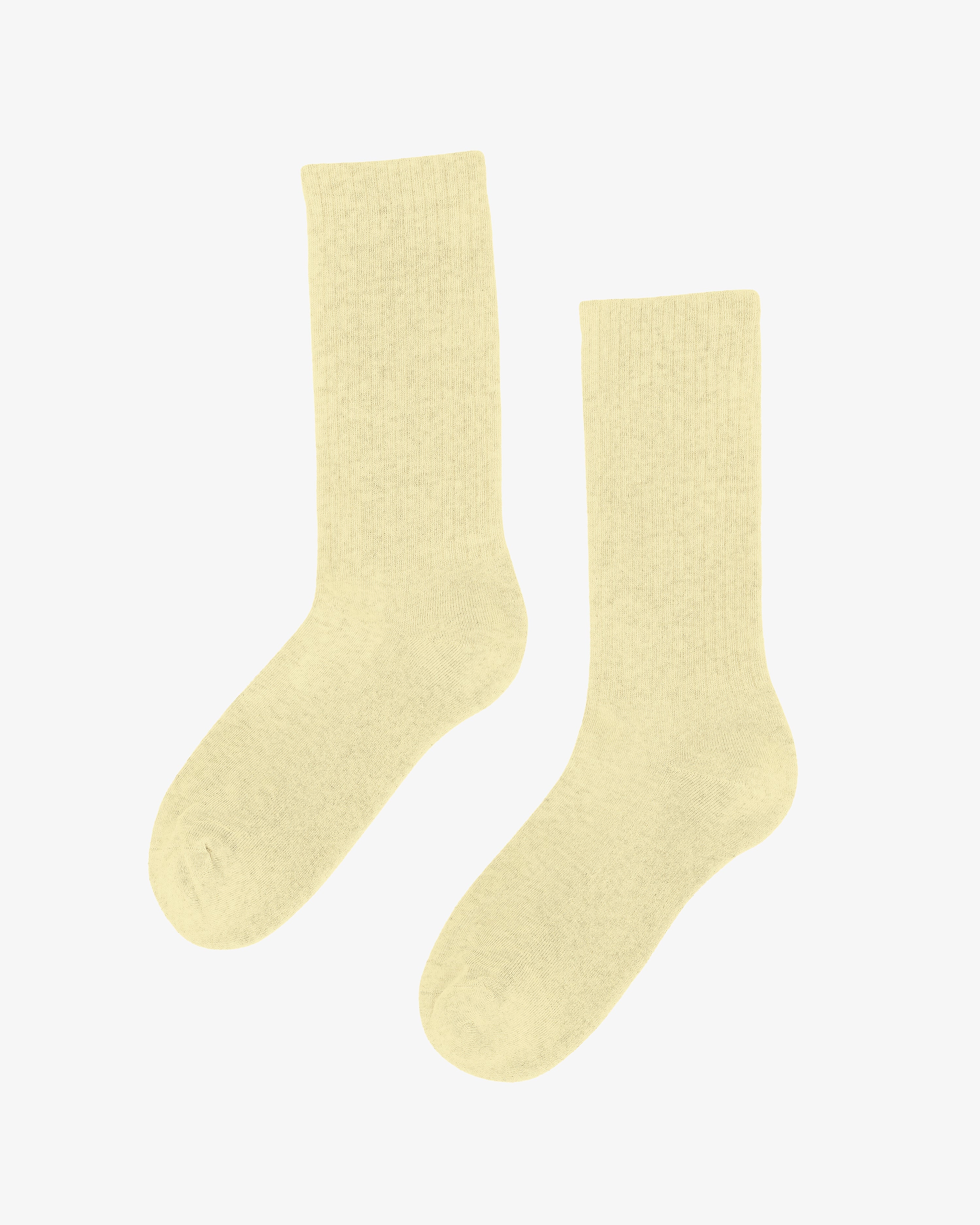 Organic Active Sock - Soft Yellow