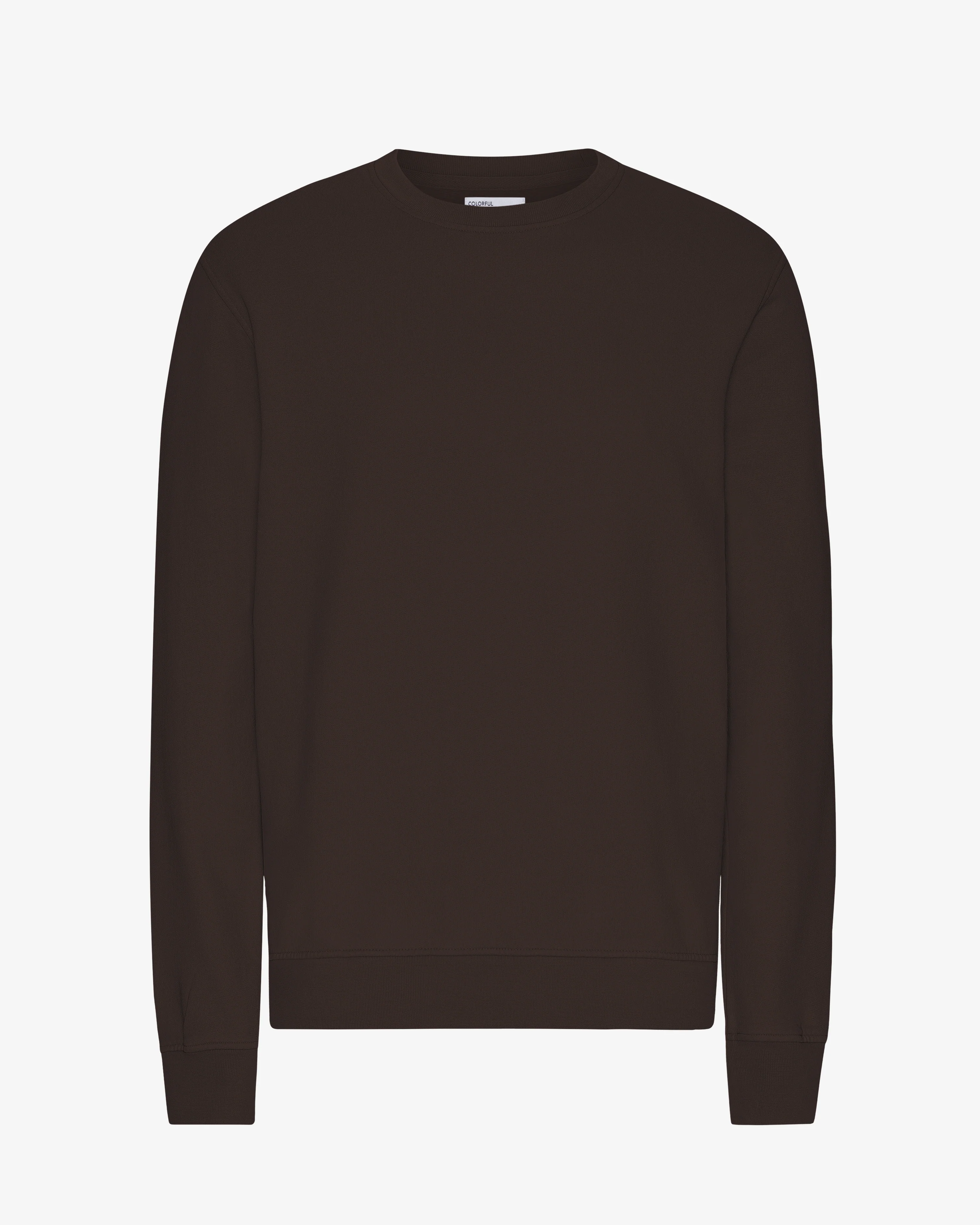 Classic Organic Crew - Coffee Brown