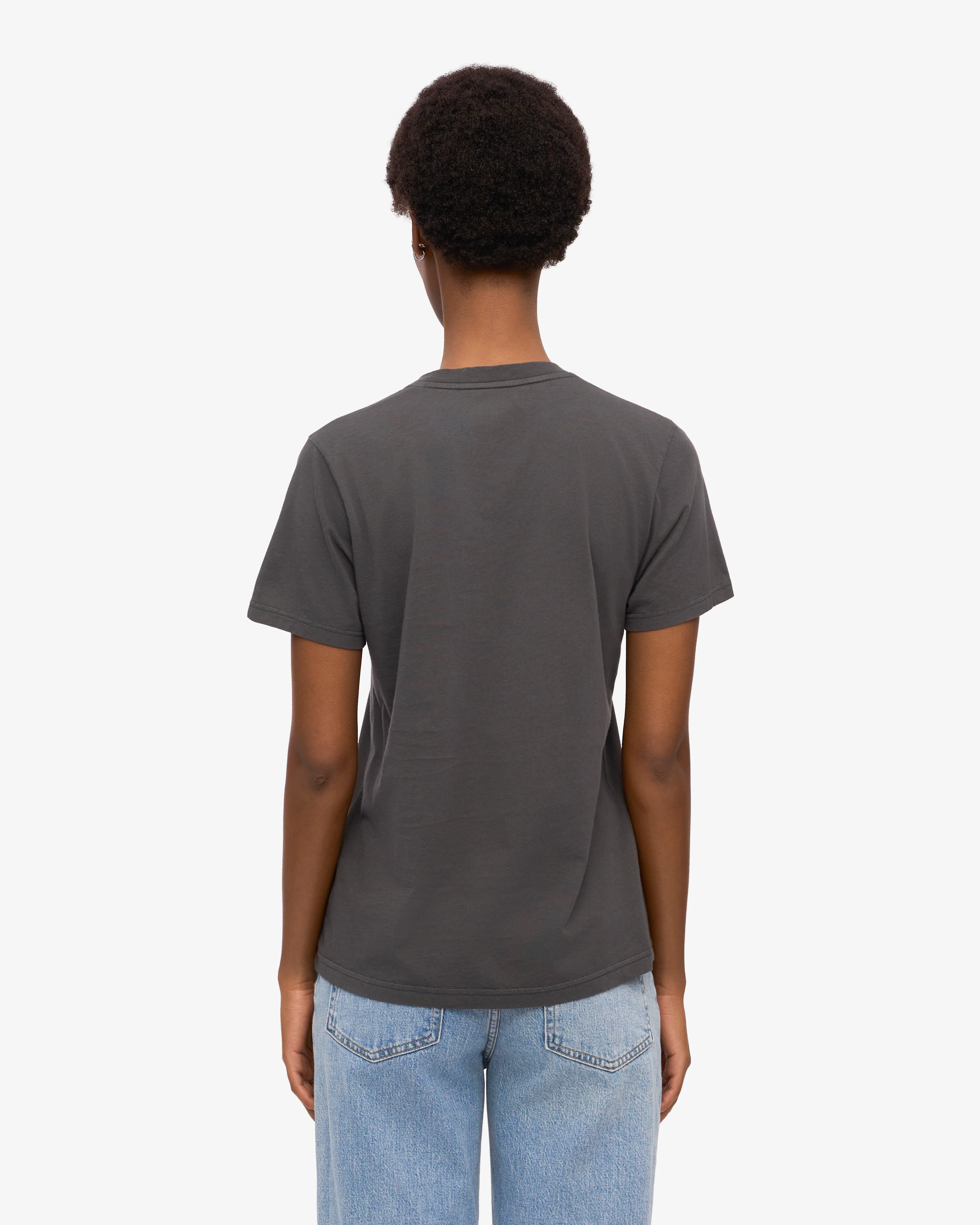 Women Light Organic Tee - Lava Grey