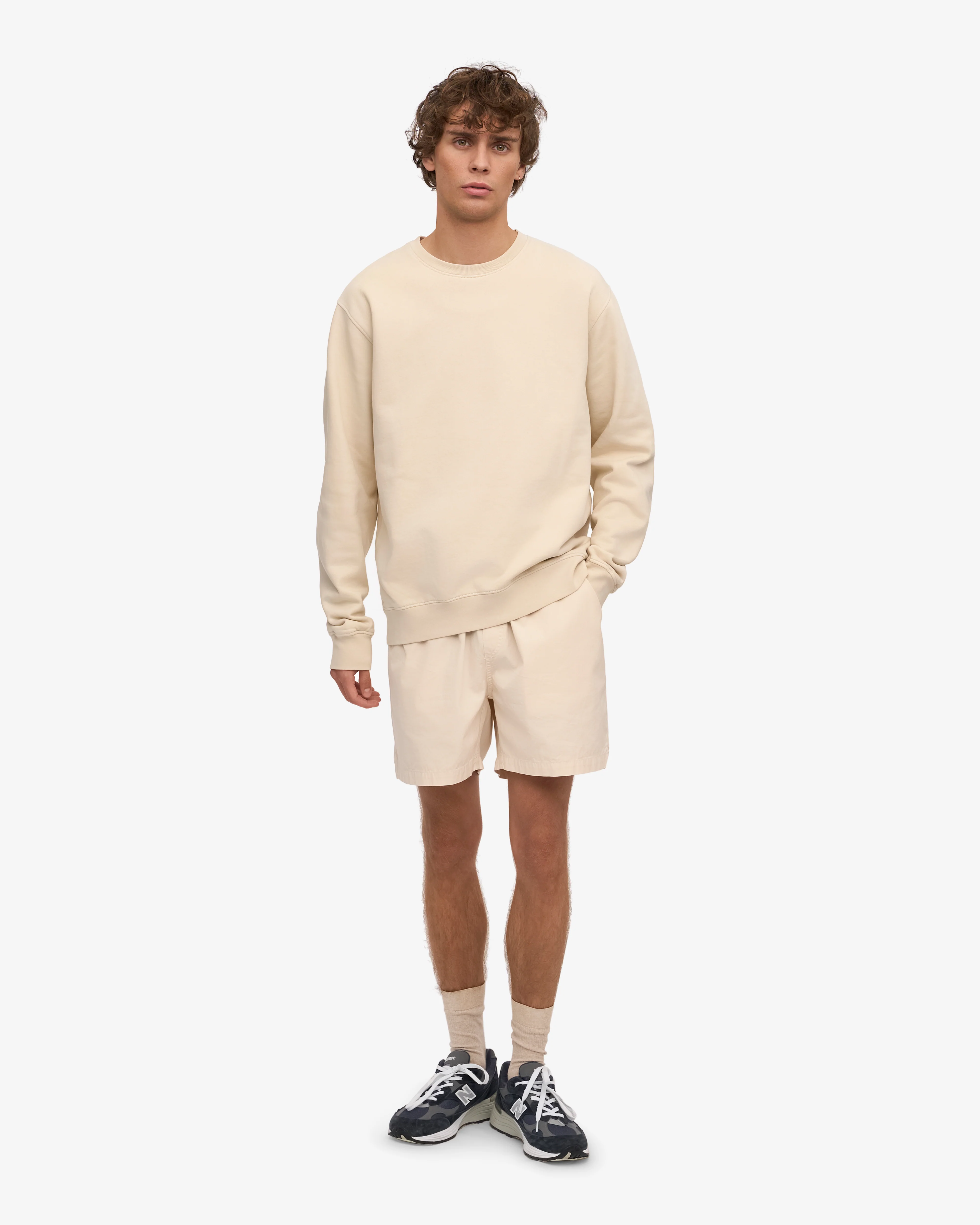 Classic Organic Crew - Ivory White