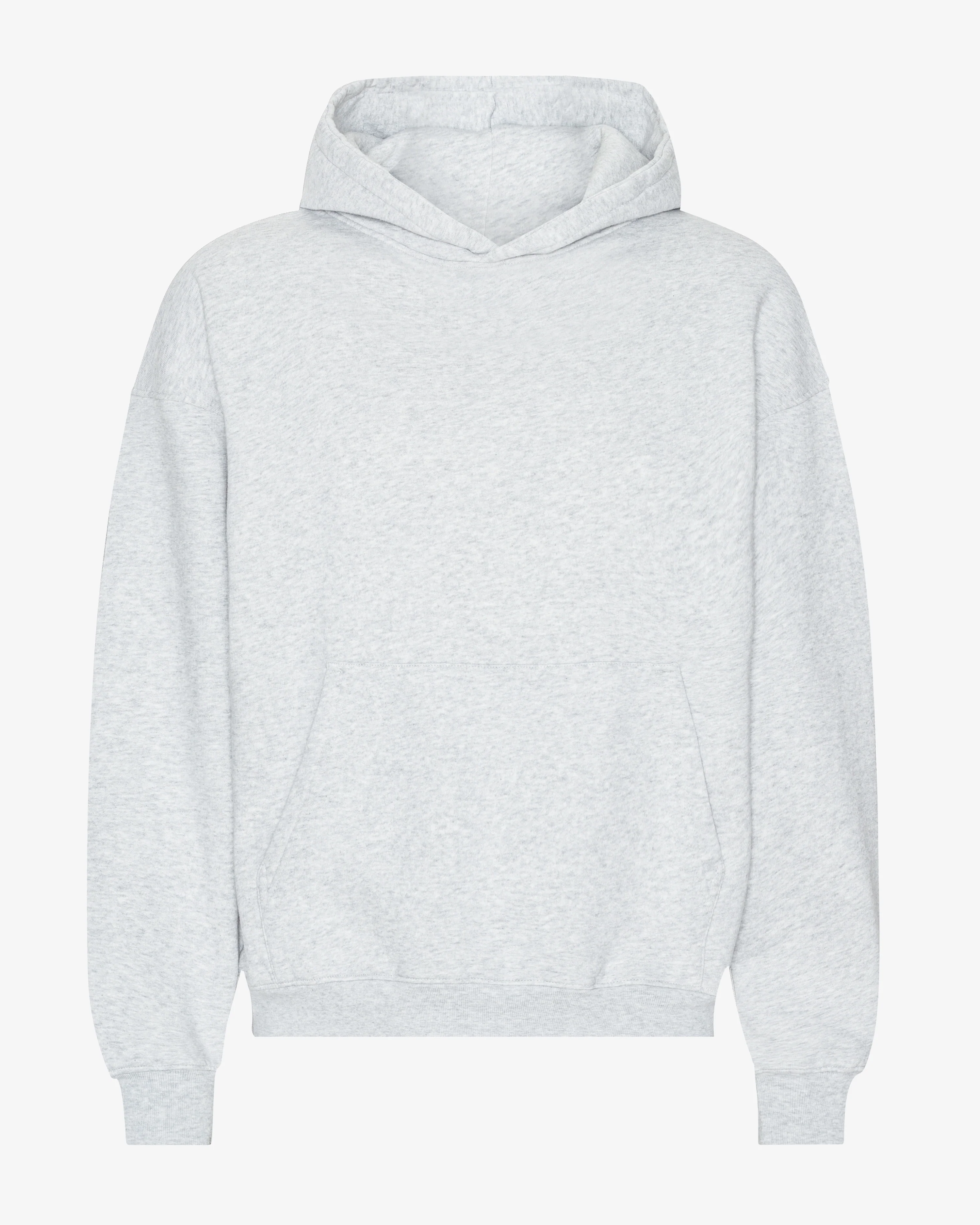 Organic Oversized Hood - Snow Melange
