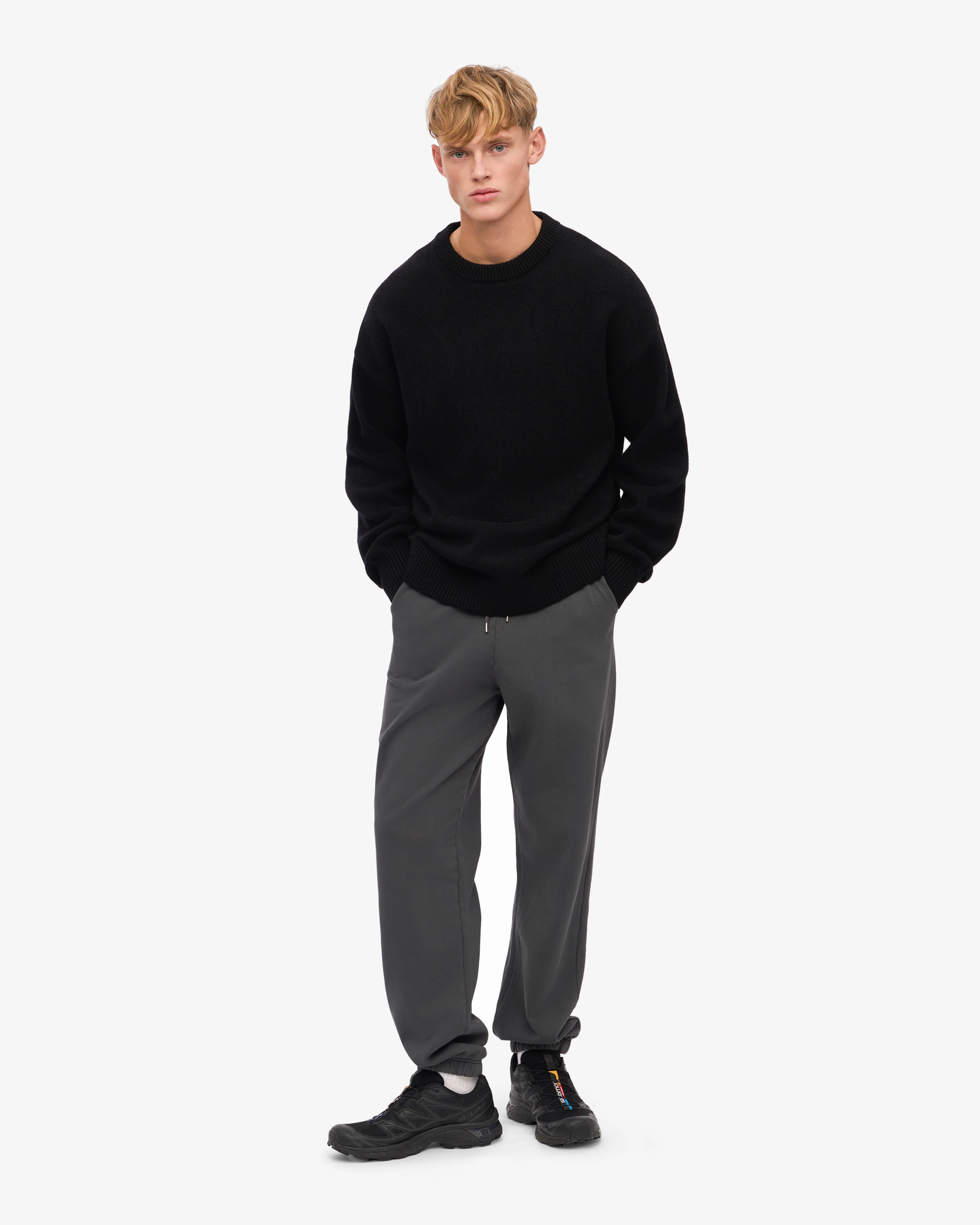 Organic Sweatpants - Lava Grey