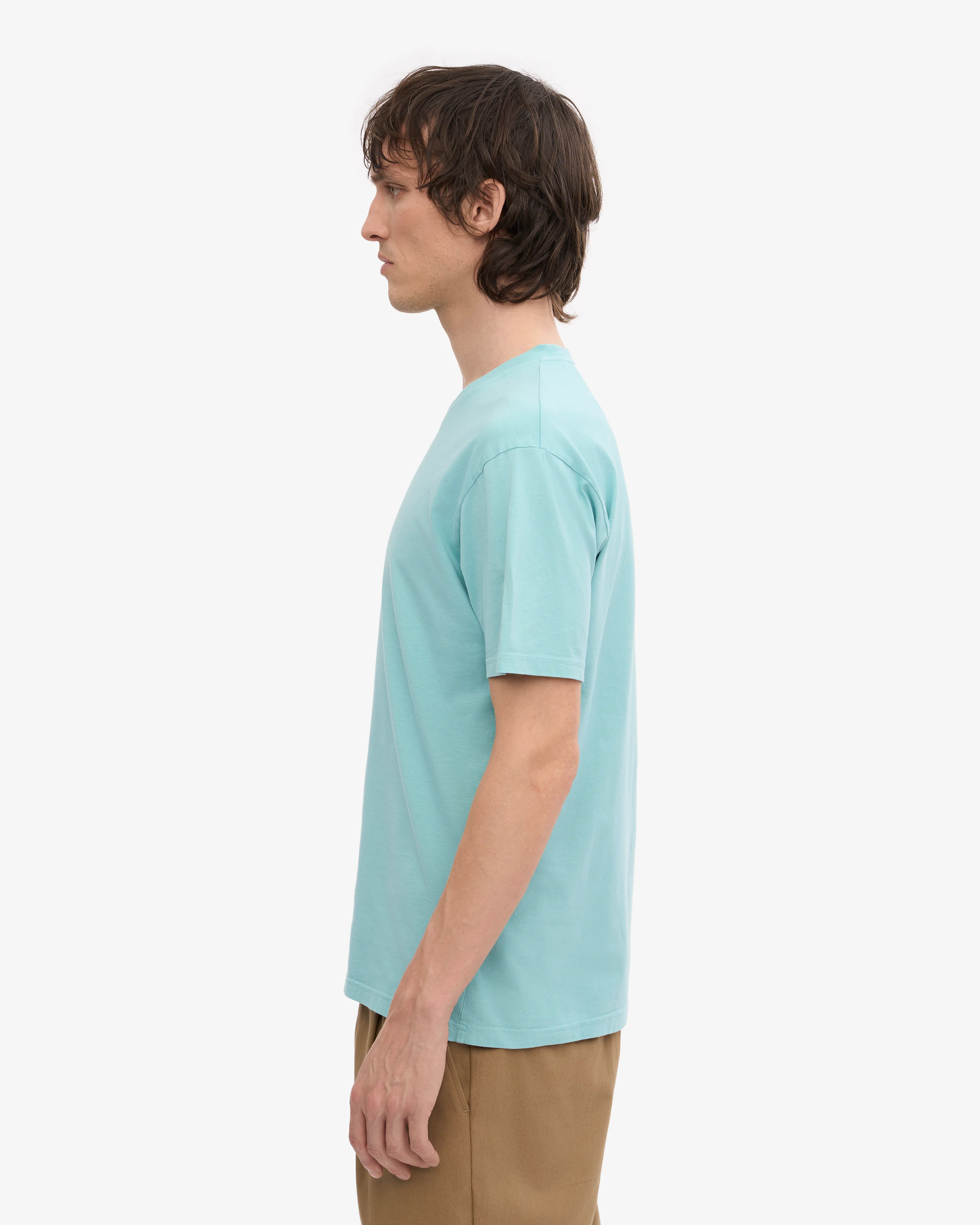 Classic Organic Tee - Teal Blue
