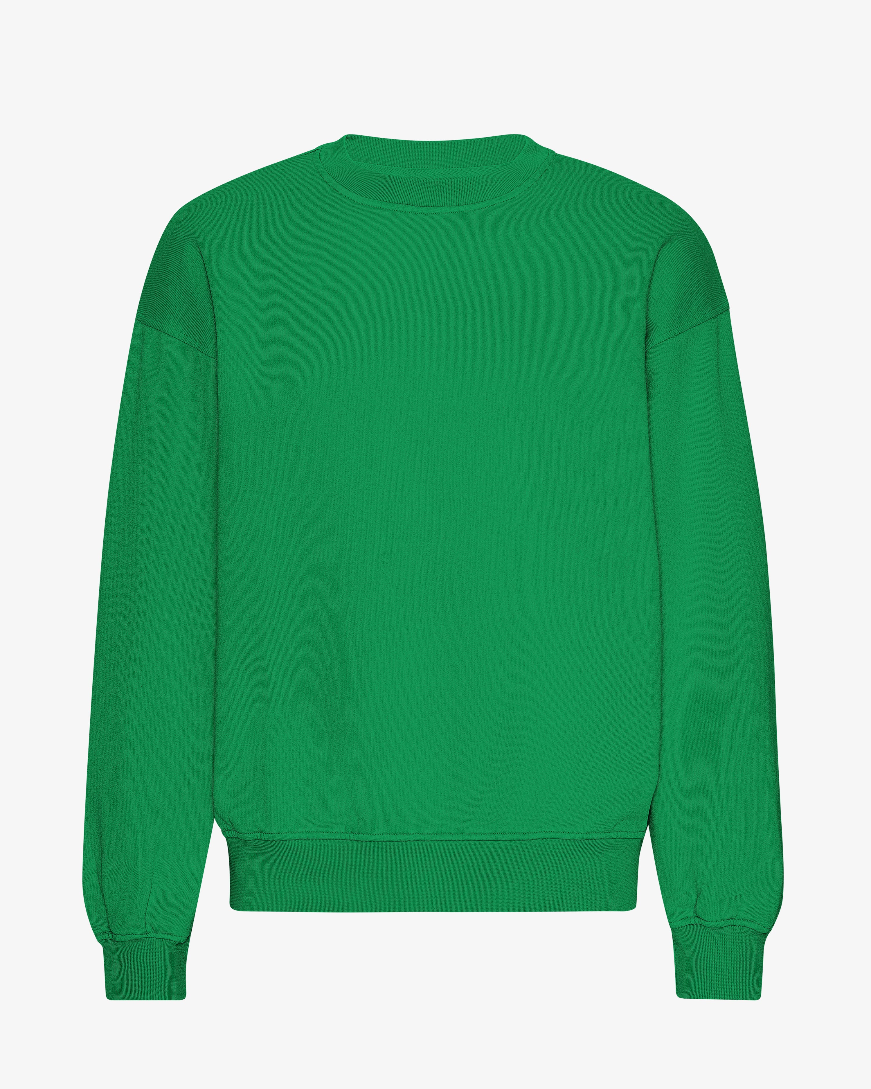 Organic Oversized Crew - Kelly Green