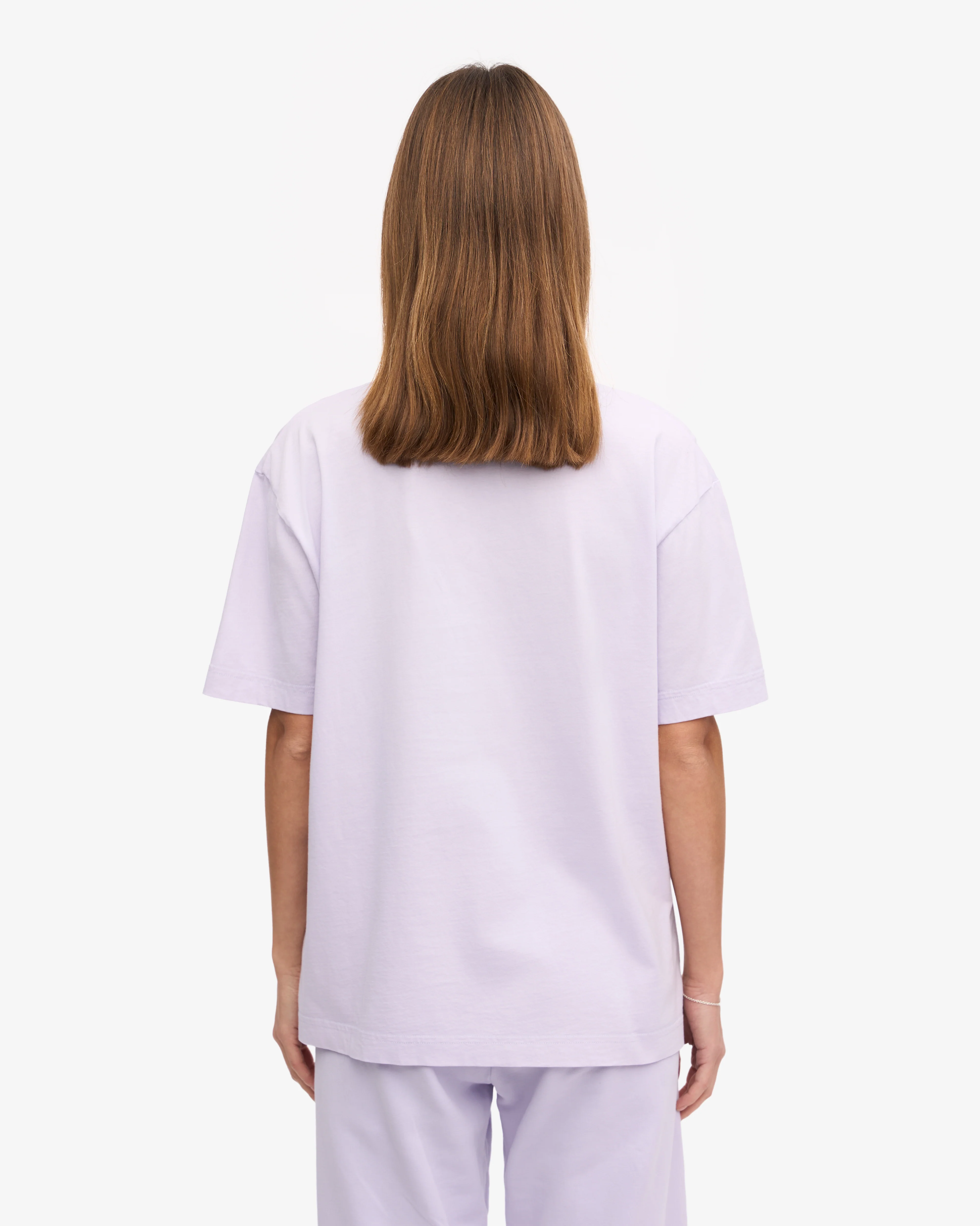 Oversized Organic T-Shirt - Soft Lavender