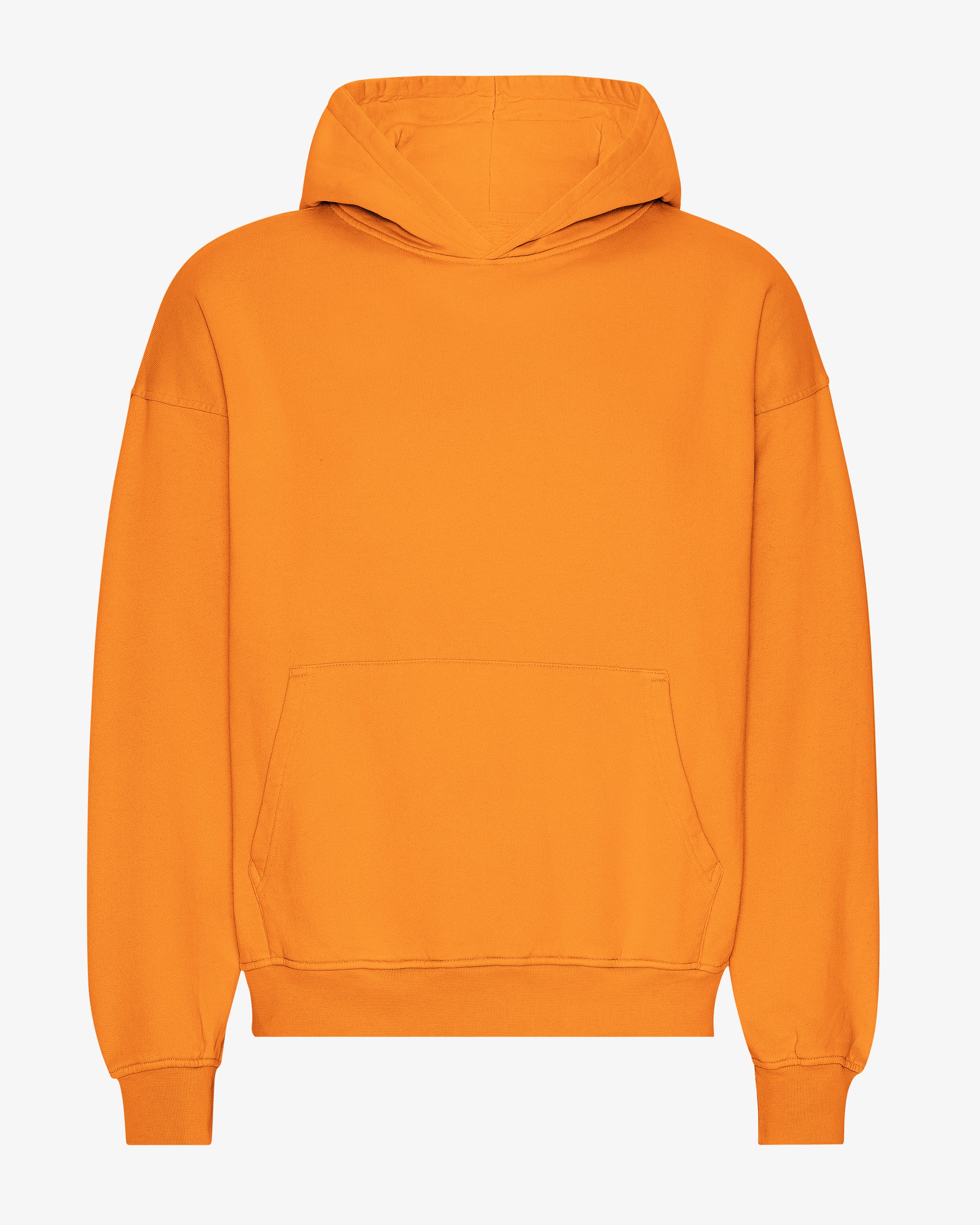 Organic Oversized Hood - Sunny Orange