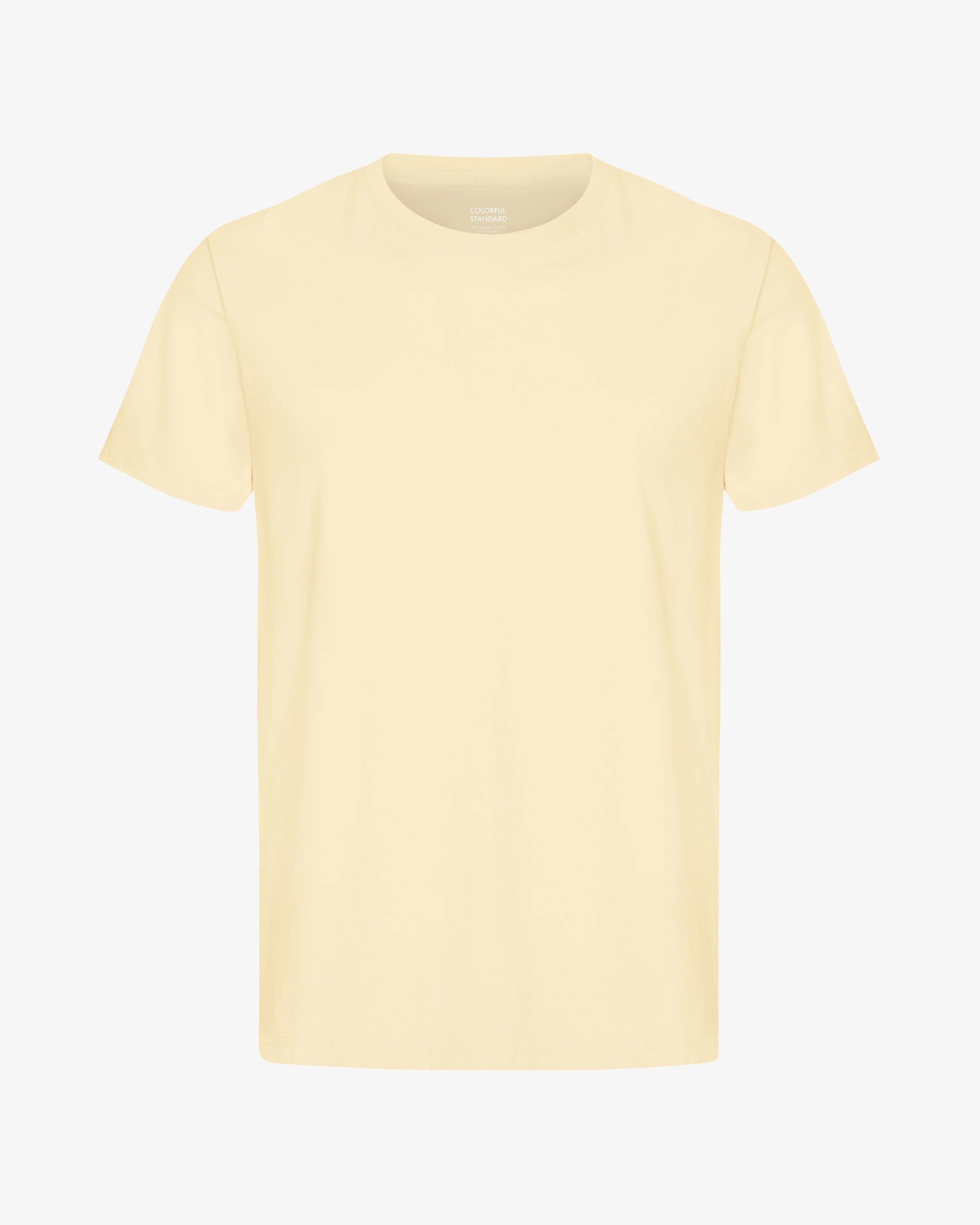 Classic Organic Tee - Soft Yellow