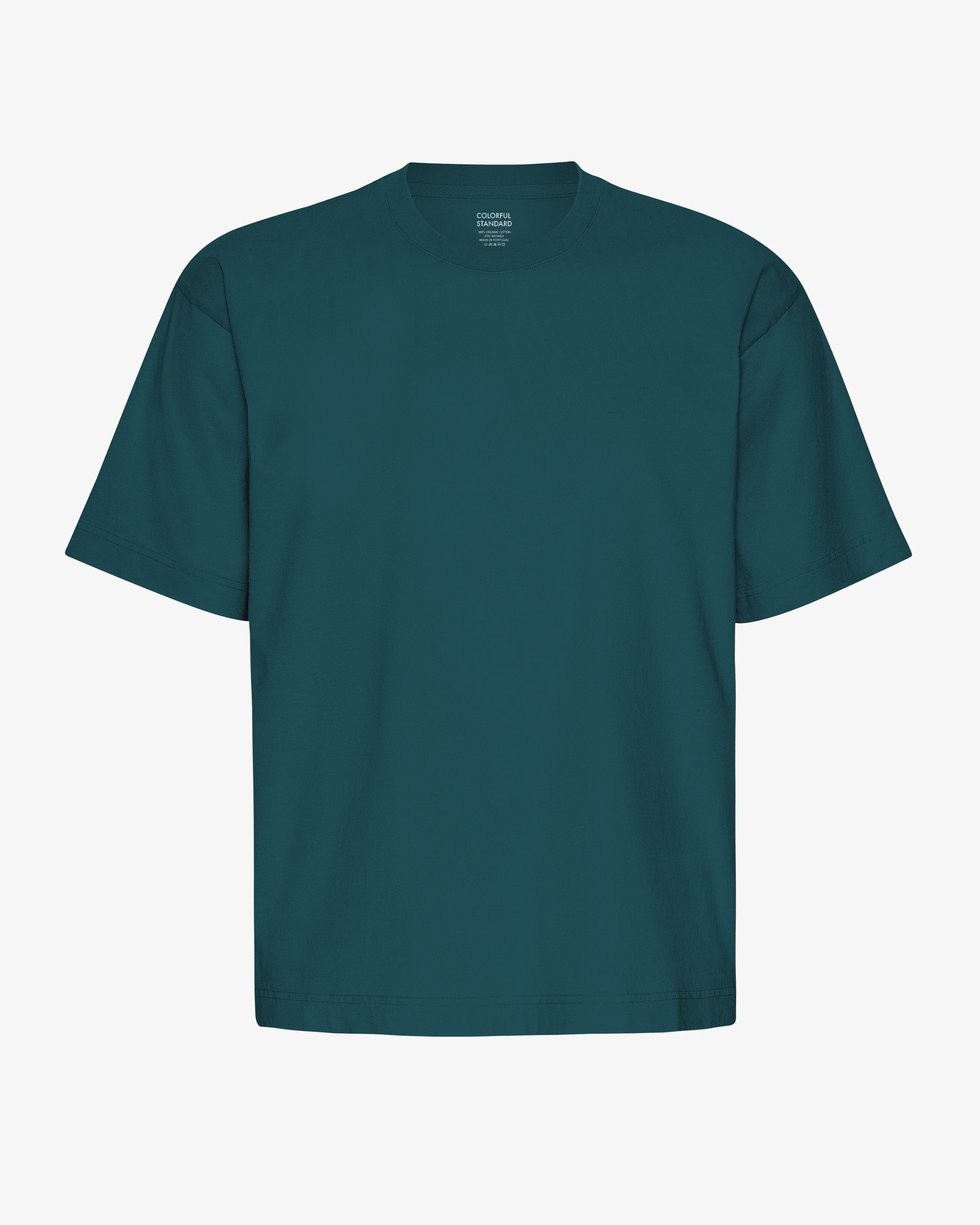 Oversized Organic T-Shirt - Ocean Green