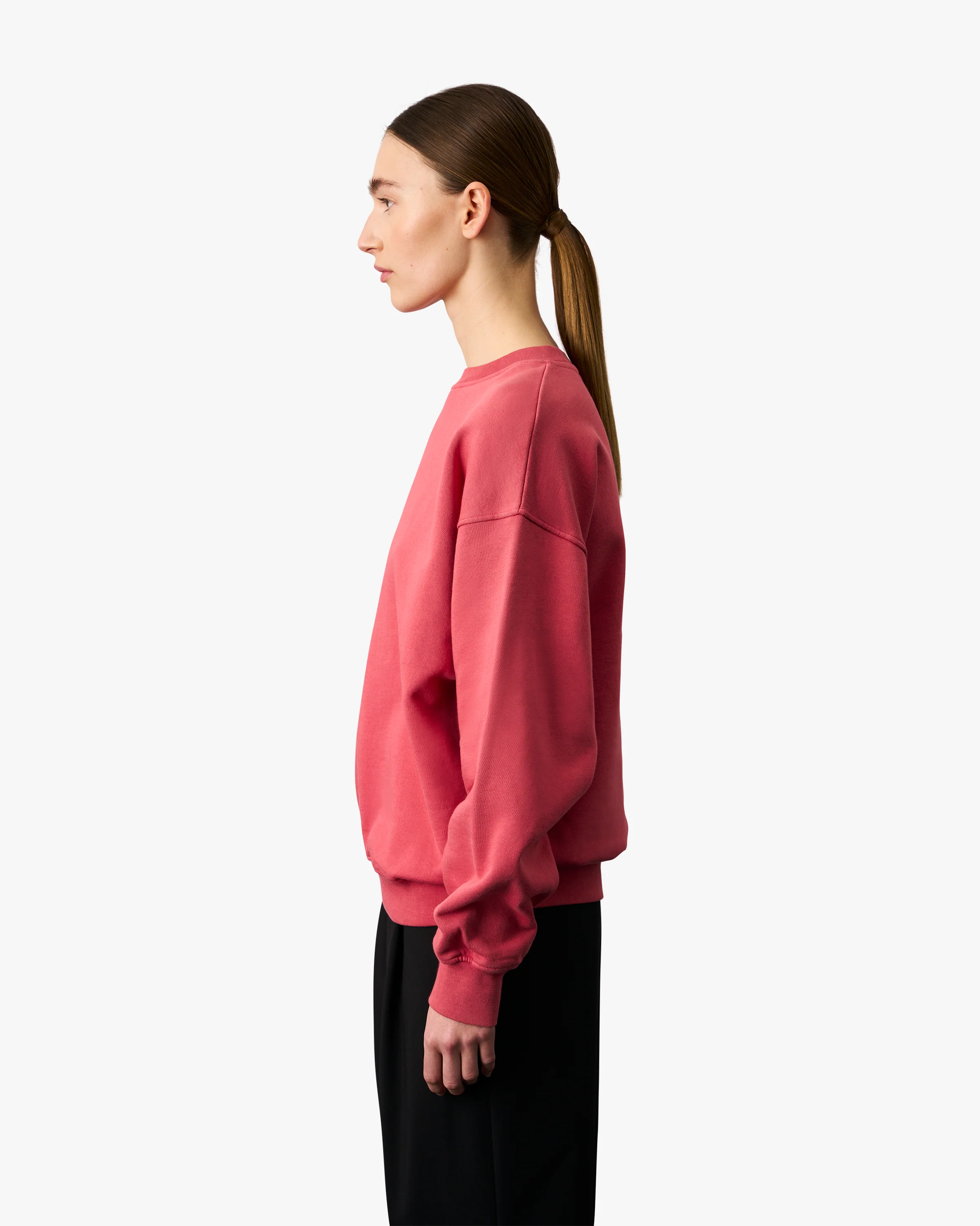 Organic Oversized Crew - Purple Haze