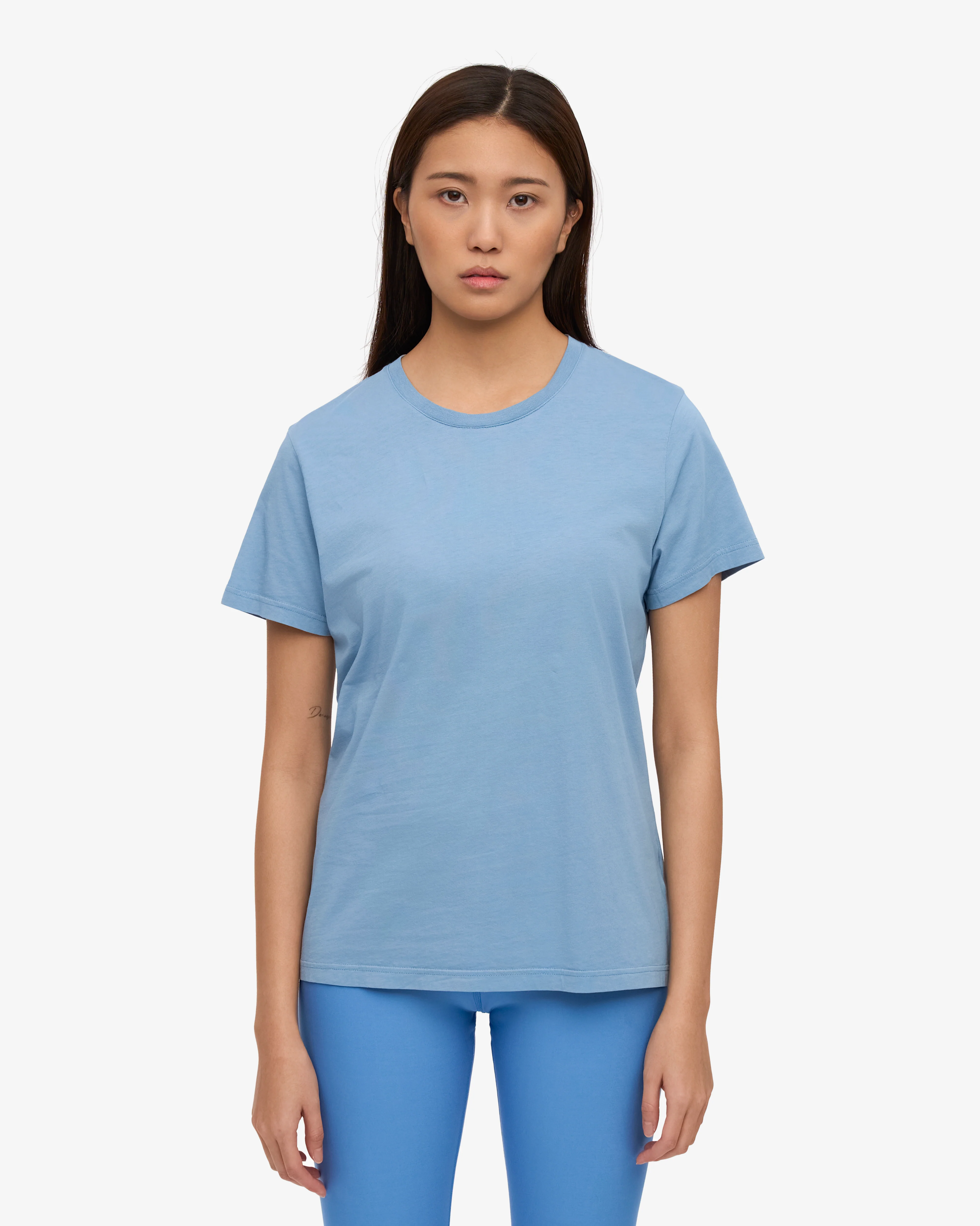 Women Light Organic Tee - Seaside Blue