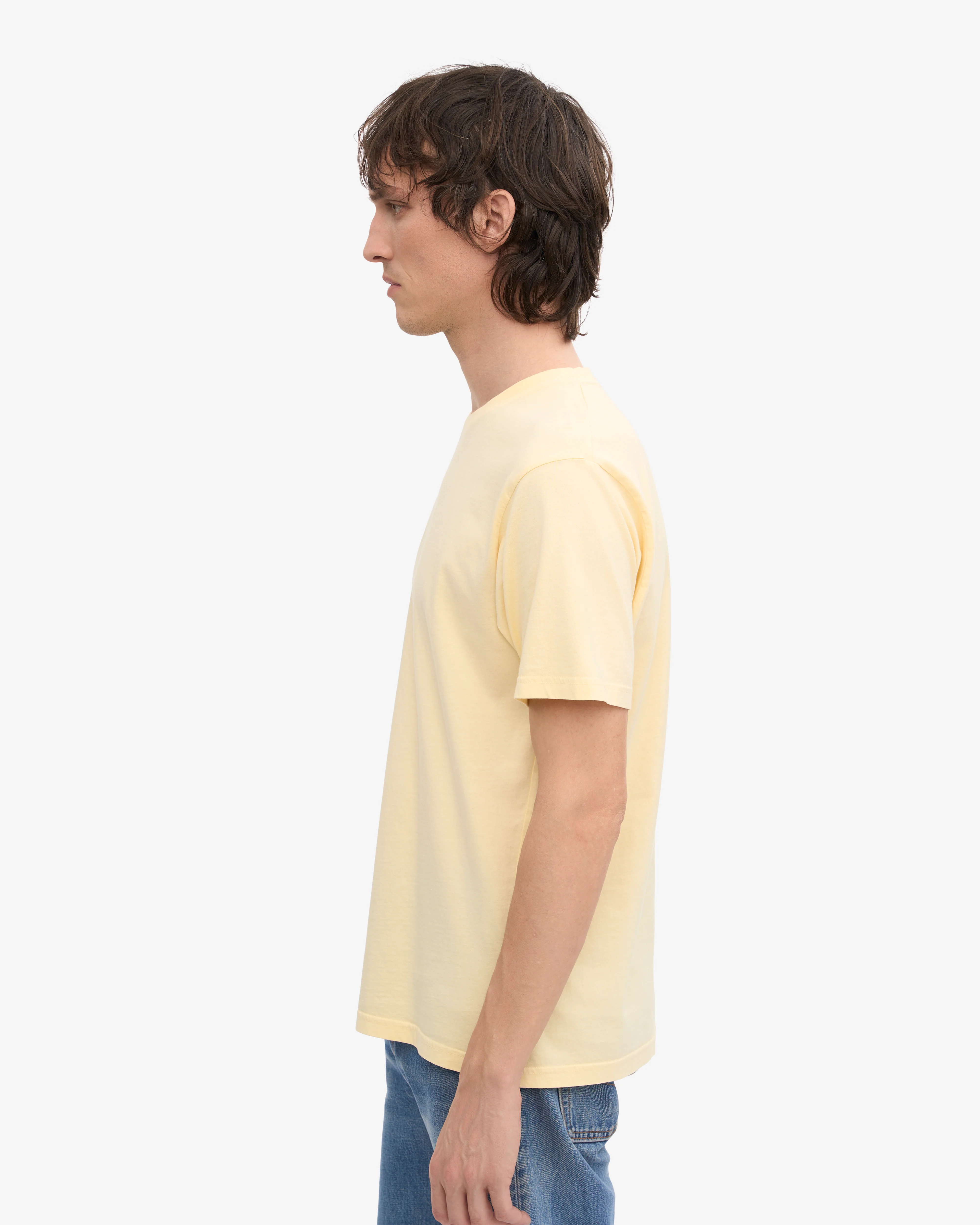 Classic Organic Tee - Soft Yellow