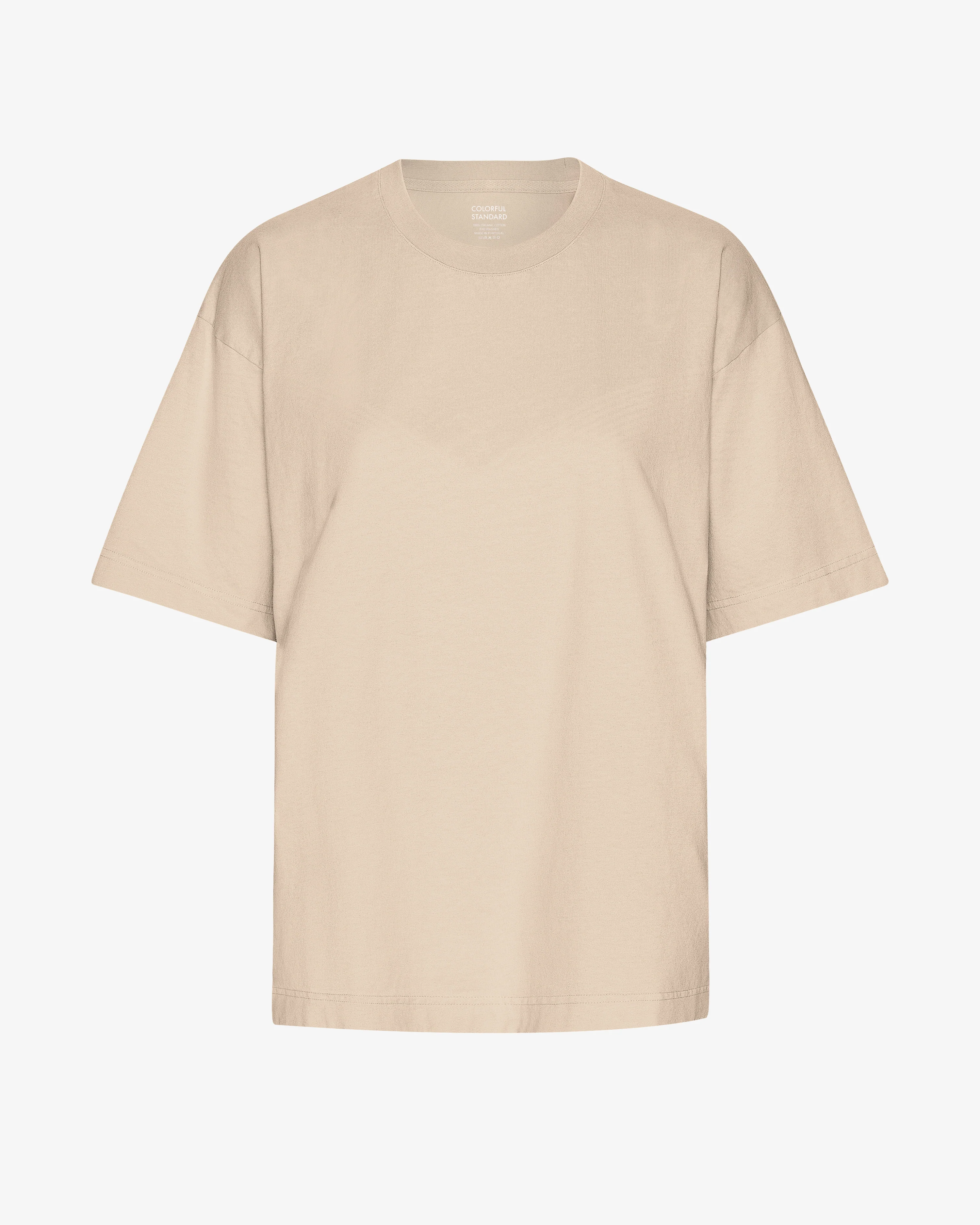 Oversized Organic T-Shirt - Oyster Grey